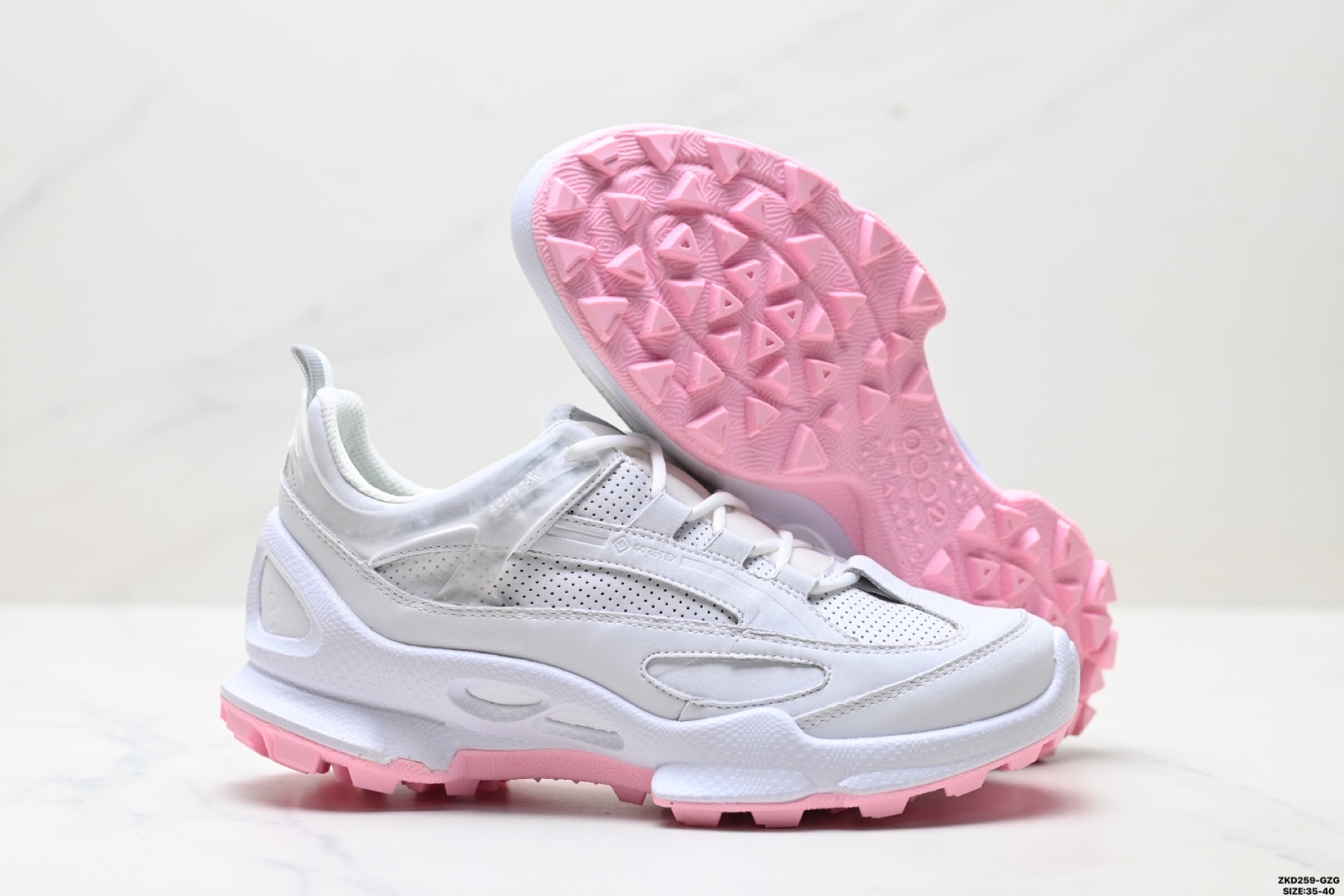 280 Ecco爱步 BIOM C M系列 牛皮 简约舒适 低帮 登山鞋