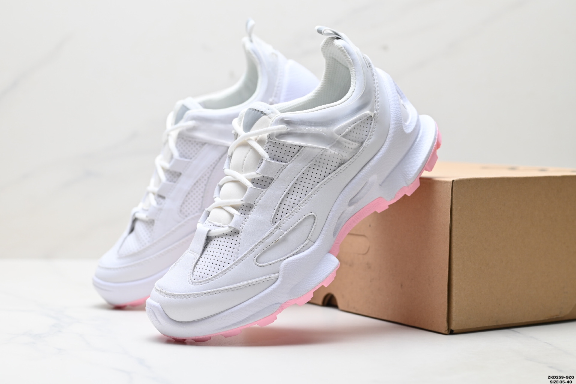 280 Ecco爱步 BIOM C M系列 牛皮 简约舒适 低帮 登山鞋