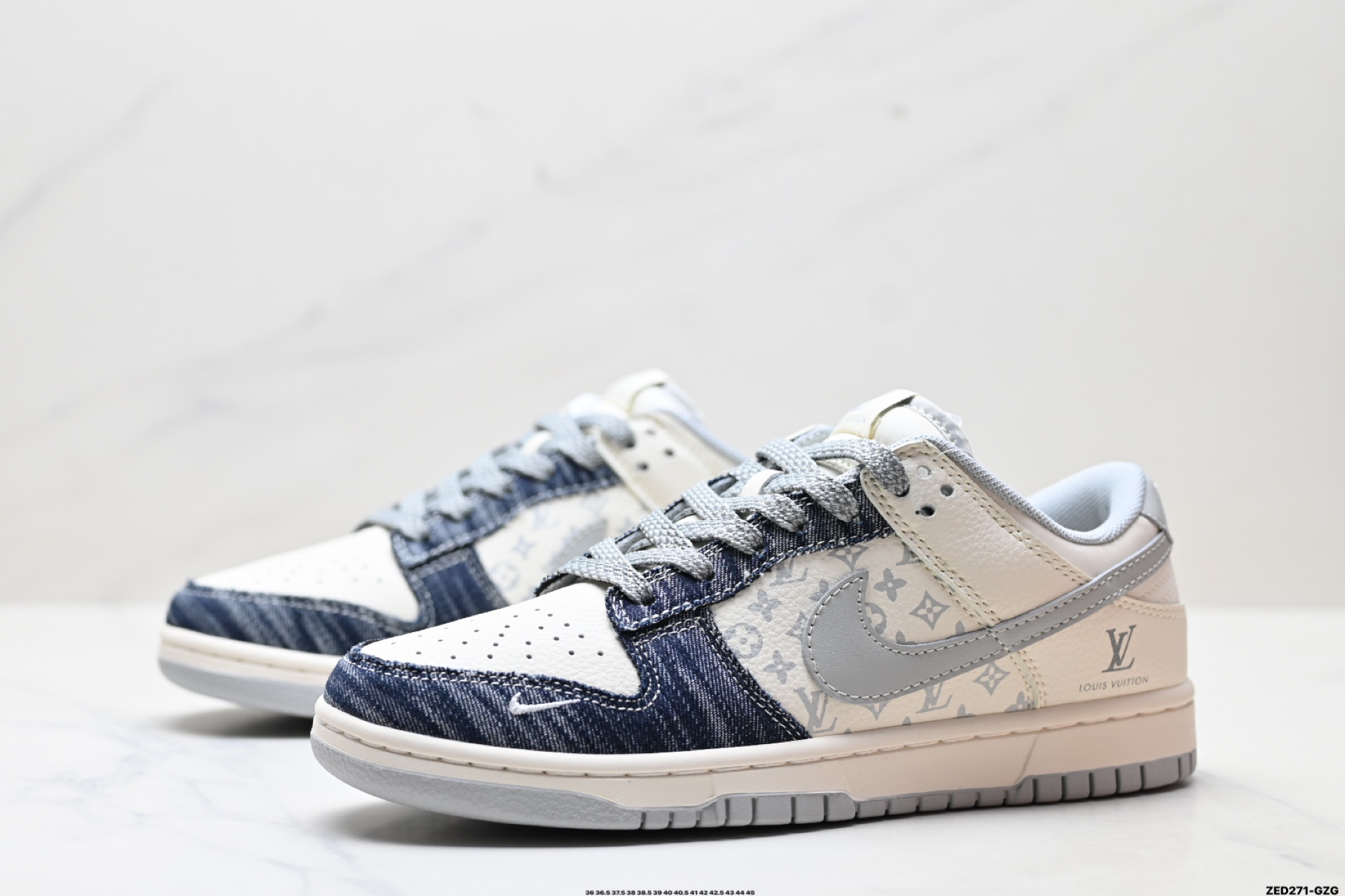 270 Nike Dunk Low Retro ‘DIY高端定制’耐克 低帮休闲运动板鞋 JP1668-018