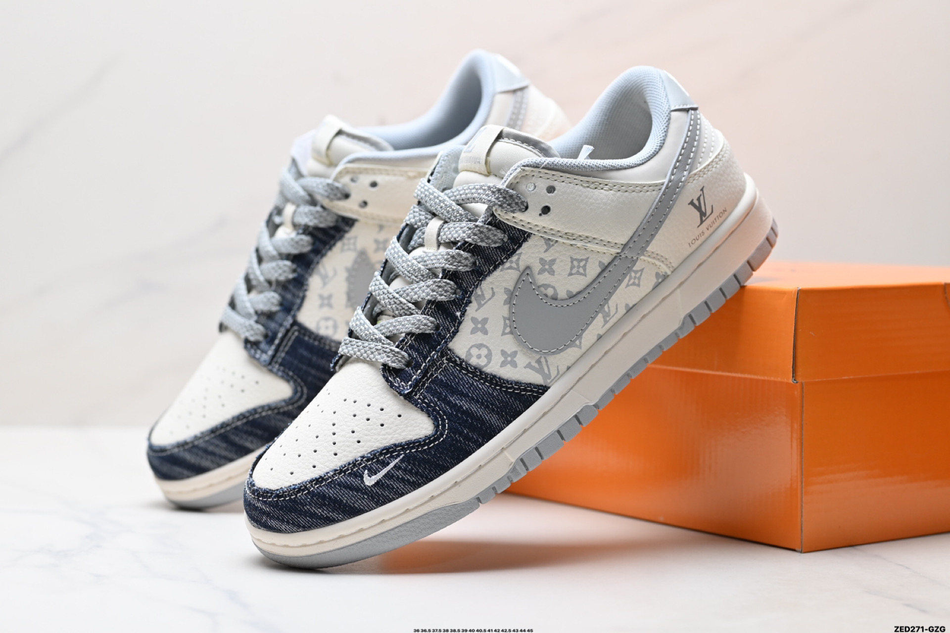 270 Nike Dunk Low Retro ‘DIY高端定制’耐克 低帮休闲运动板鞋 JP1668-018