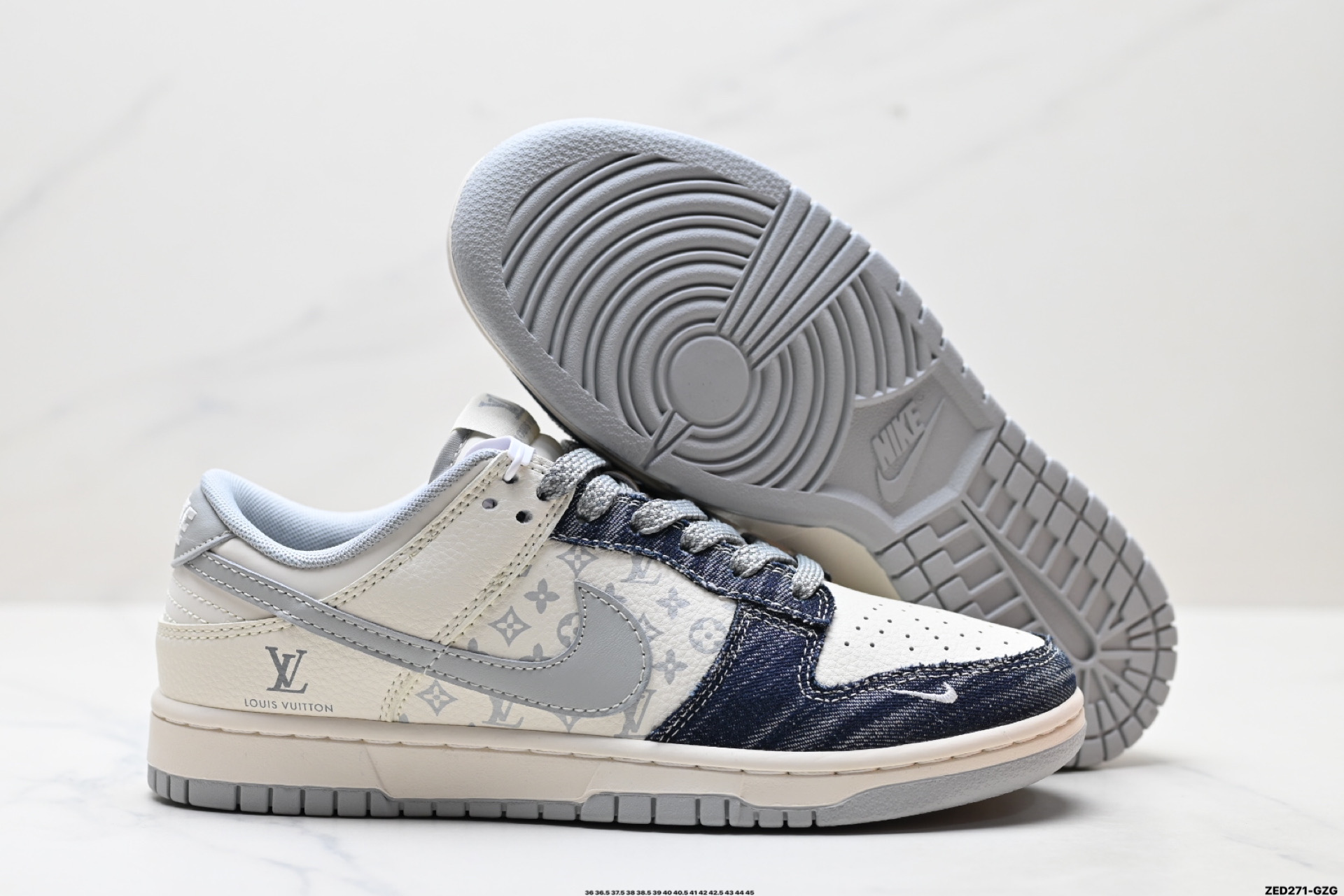 270 Nike Dunk Low Retro ‘DIY高端定制’耐克 低帮休闲运动板鞋 JP1668-018