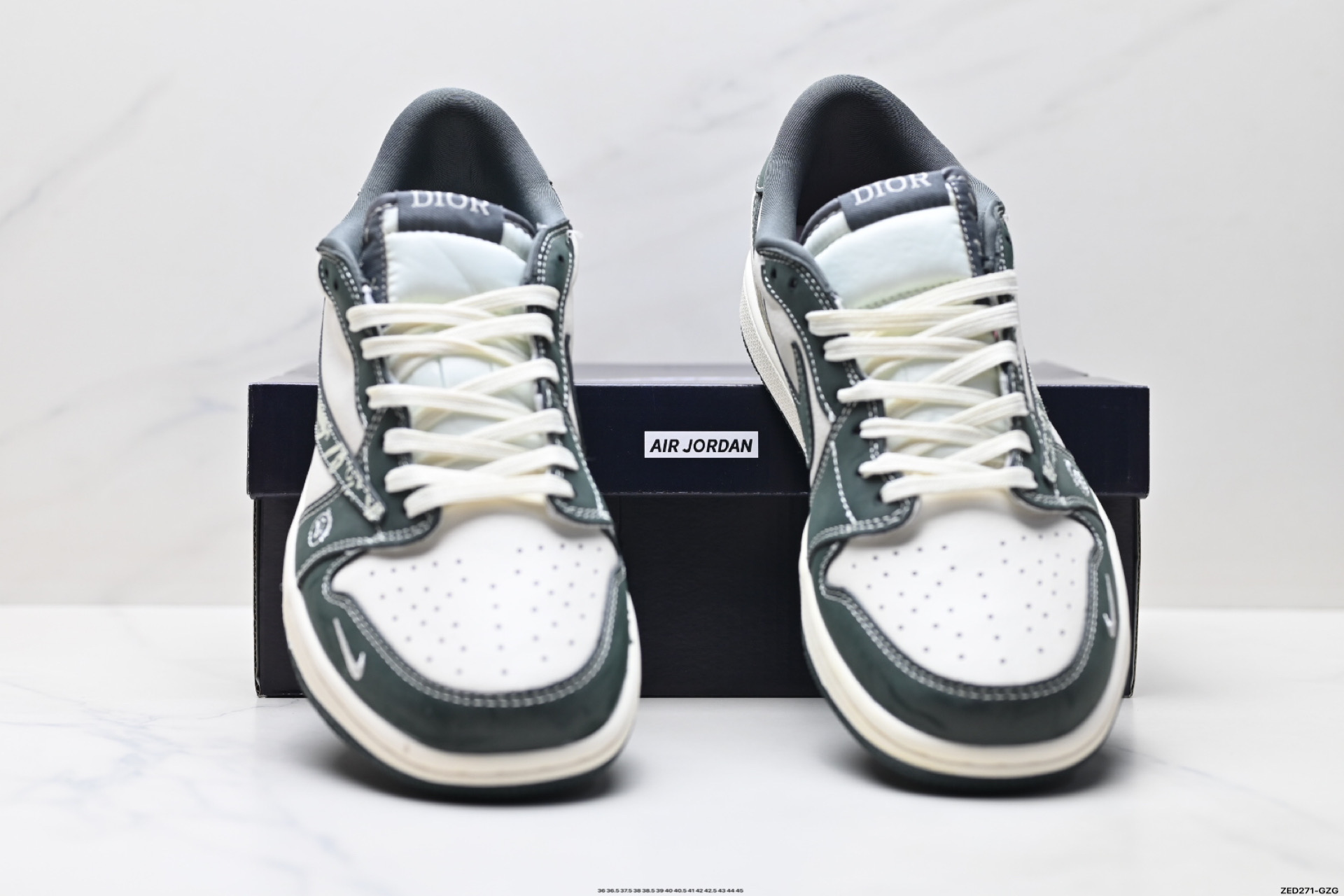 Nike Air Jordan 1 x Travis Scott 'DIY' Custom Low-Top Sneakers 8 i1750868069180 3262 0 6