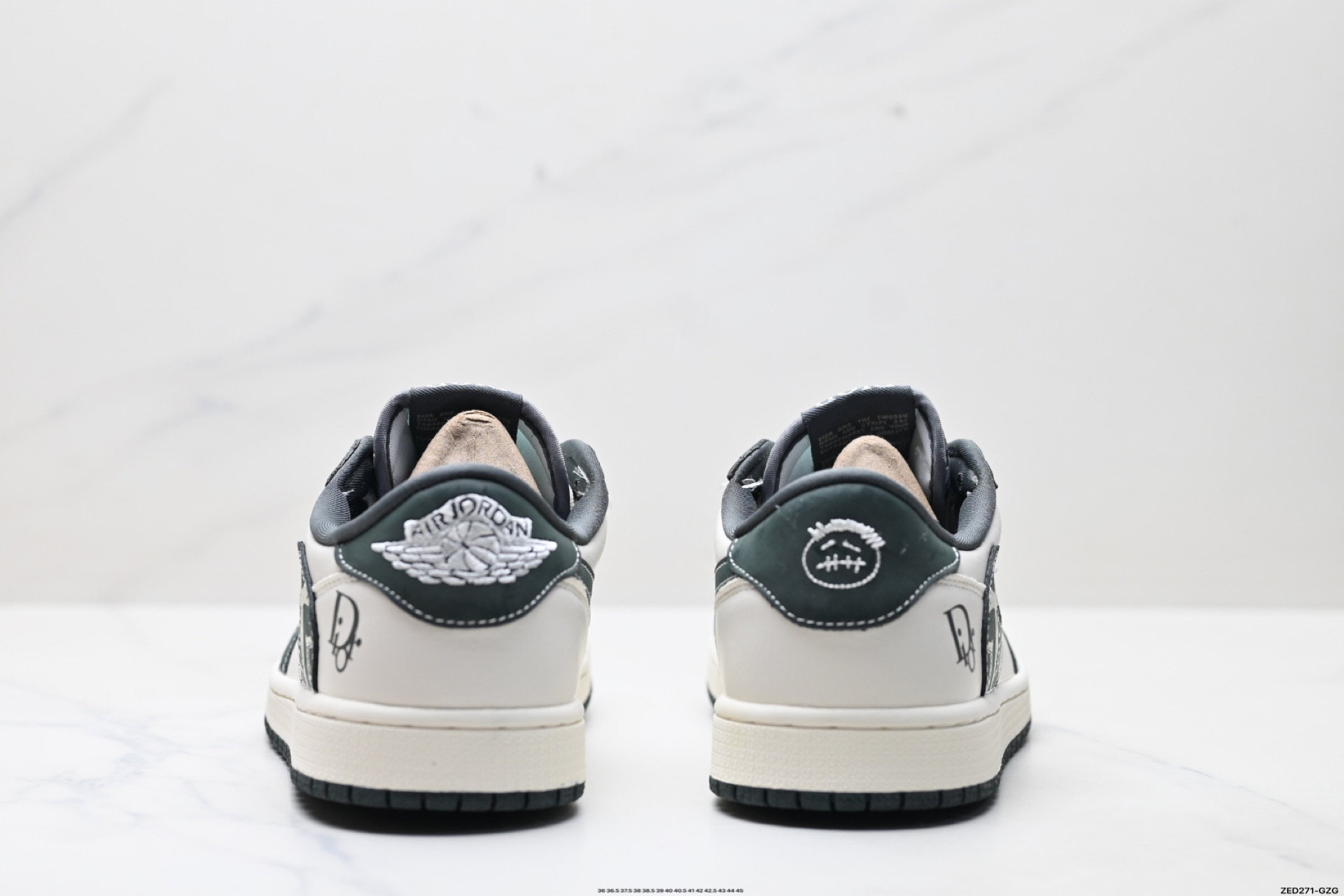 Nike Air Jordan 1 x Travis Scott 'DIY' Custom Low-Top Sneakers 7 i1750868069180 8026 0 5