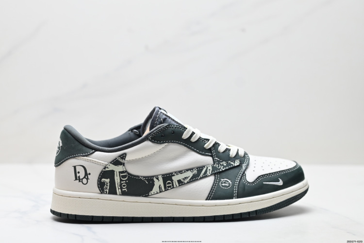 Nike Air Jordan 1 x Travis Scott 'DIY' Custom Low-Top Sneakers 15 Nike Air Jordan 1 x Travis Scott ‘DIY’ Custom Low-Top Sneakers