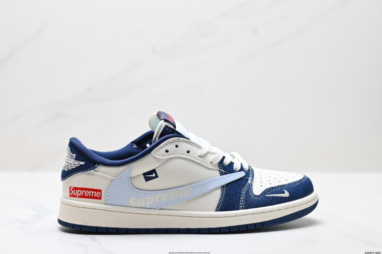 Nike Air Jordan 1 x Travis Scott 'DIY' Low Basketball Shoes 1 Nike Air Jordan 1 x Travis Scott ‘DIY’ Low Basketball Shoes