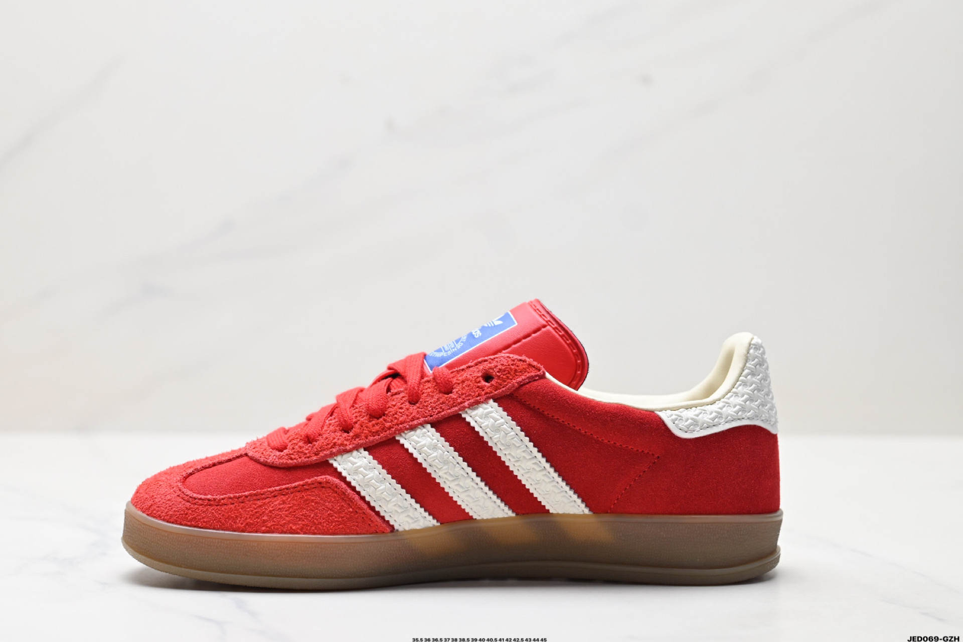 160 Adidas Originals Gazelle Indoor 三叶草休闲防滑耐磨低帮板鞋 IF1808
