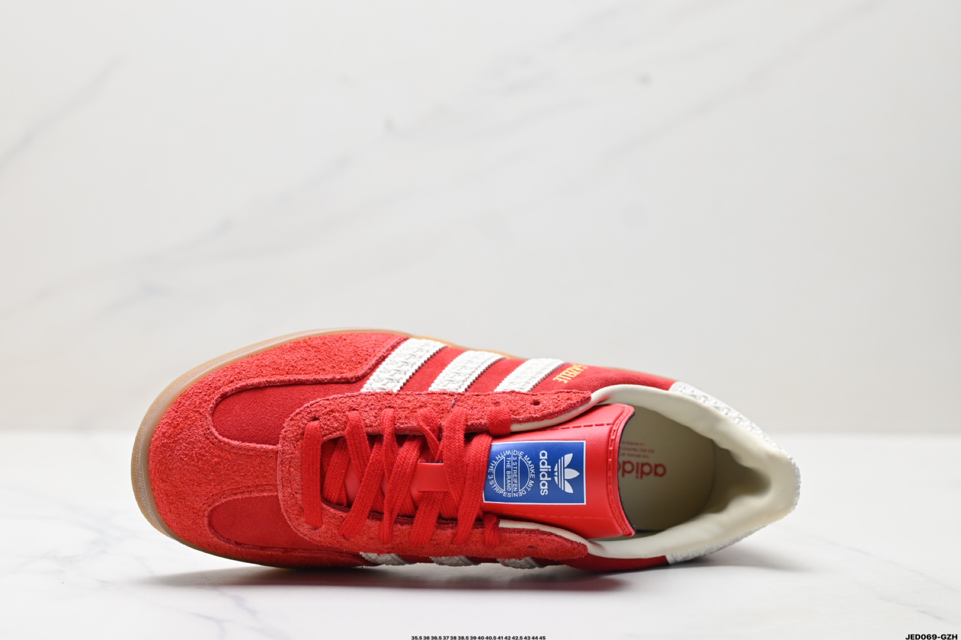 160 Adidas Originals Gazelle Indoor 三叶草休闲防滑耐磨低帮板鞋 IF1808