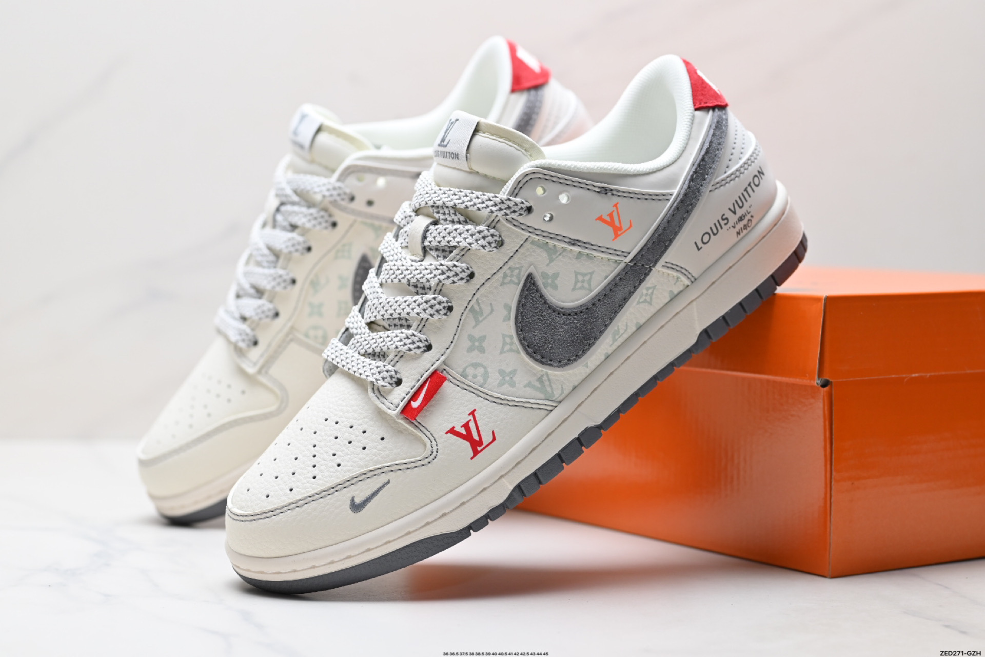 270 Nike Dunk Low Retro ‘DIY高端定制’耐克 低帮休闲运动板鞋 YX5066-360