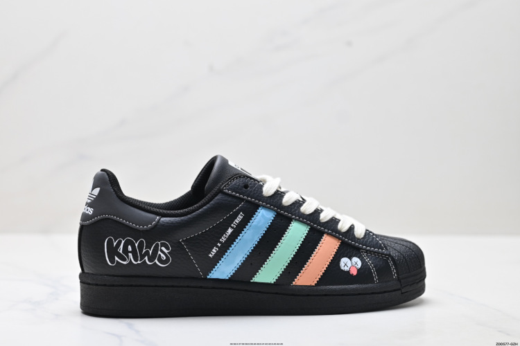 Adidas Originals Superstar 'DIY' KAWS x Sesame Street Casual Sneakers 1 Adidas Originals Superstar ‘DIY’ KAWS x Sesame Street Casual Sneakers