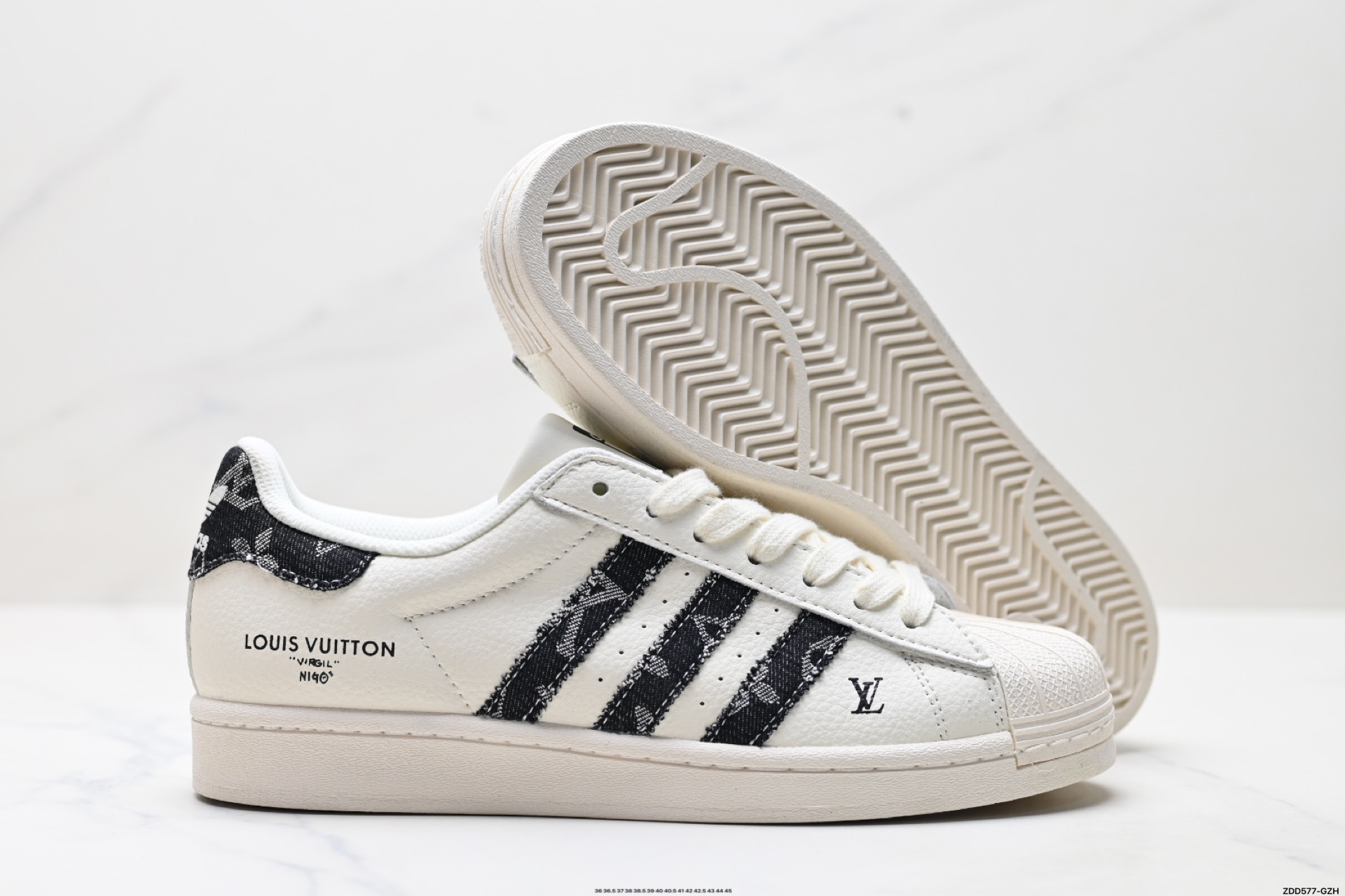240 Adidas Originals Superstar 阿迪达斯 三叶草 贝壳头’DIY’系列低帮经典百搭休闲运动板鞋 SD6820