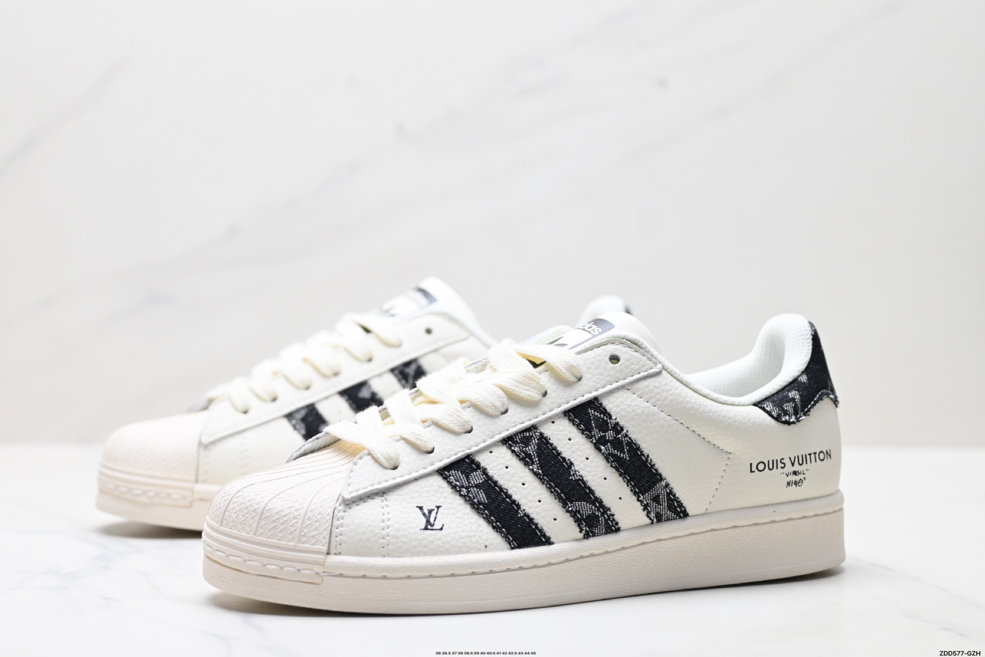 240 Adidas Originals Superstar 阿迪达斯 三叶草 贝壳头’DIY’系列低帮经典百搭休闲运动板鞋 SD6820