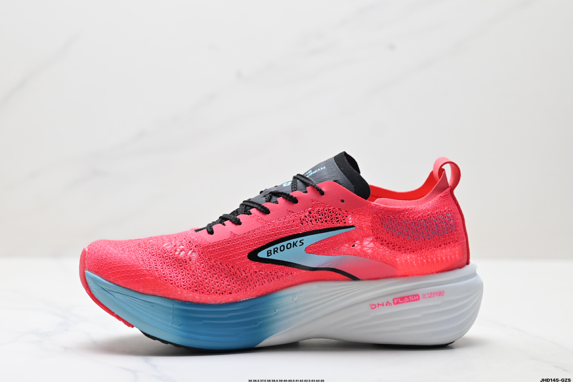 200 Brooks布鲁克斯 Hyperion Elite 4 PB 舒适百搭防滑耐磨 低帮 越野竞速跑步鞋 100046 1D 645