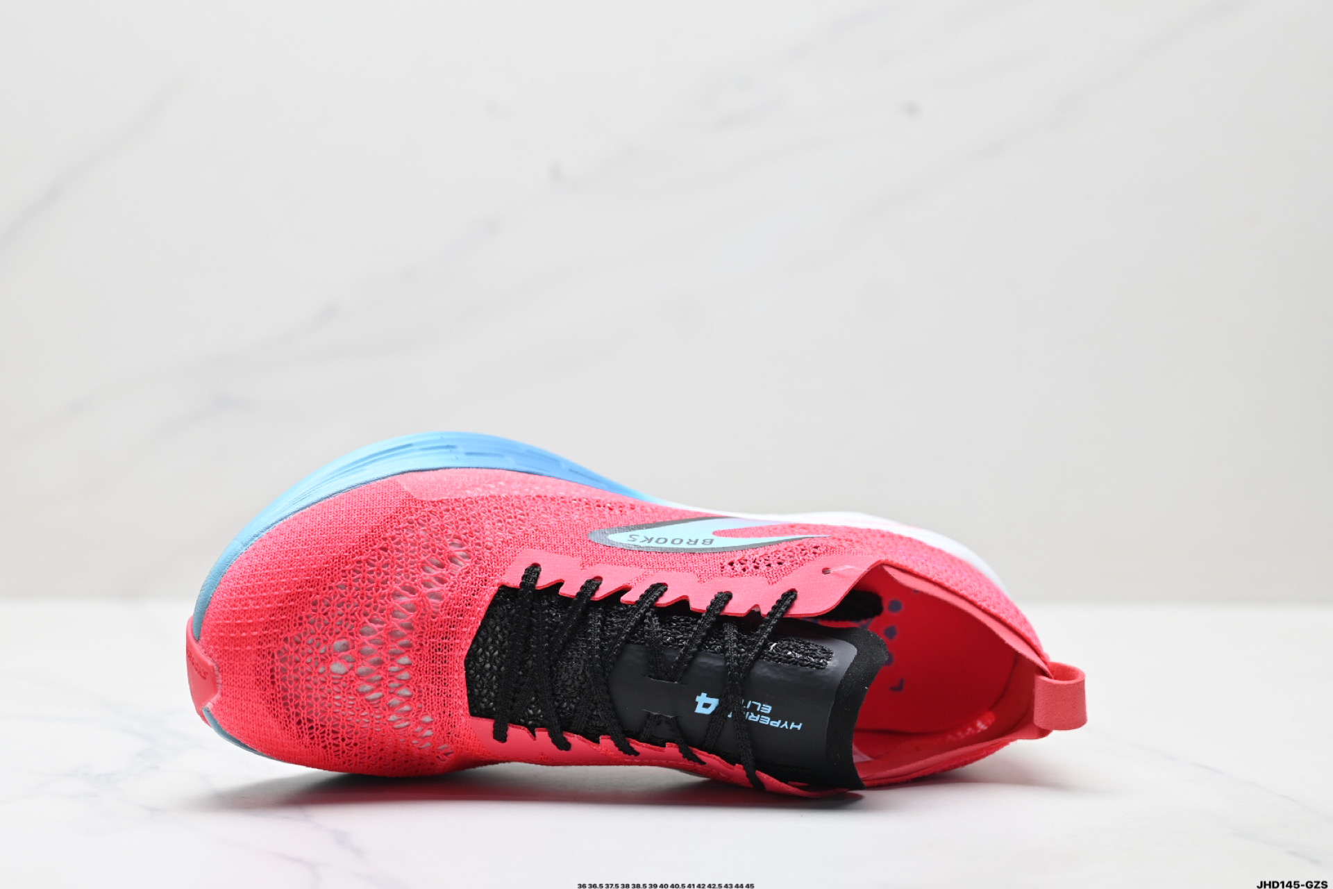 200 Brooks布鲁克斯 Hyperion Elite 4 PB 舒适百搭防滑耐磨 低帮 越野竞速跑步鞋 100046 1D 645