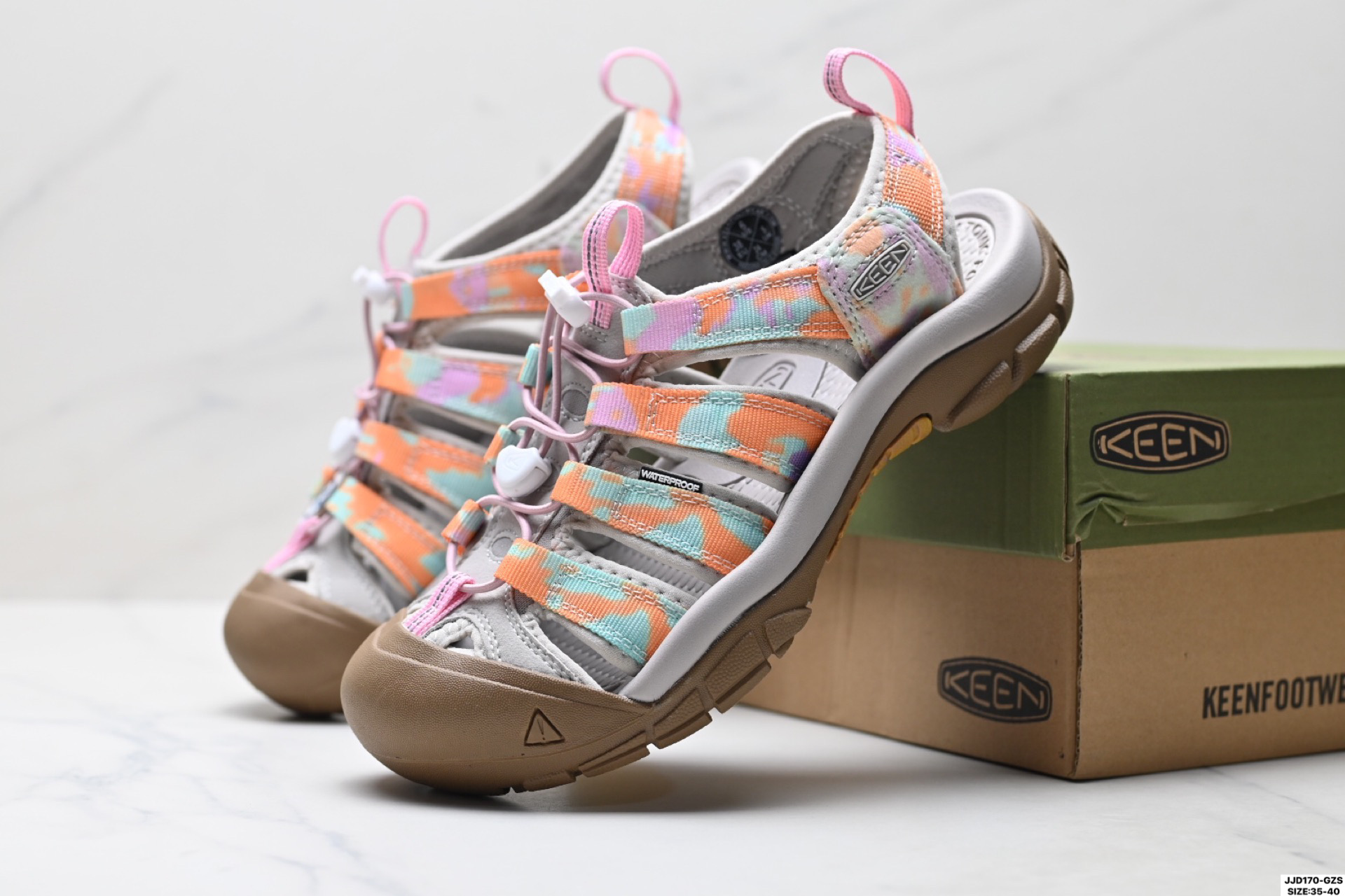 140 KEEN科恩 Newport H2 户外休闲低帮运动凉鞋 防滑透气耐磨 溯溪鞋 1022258