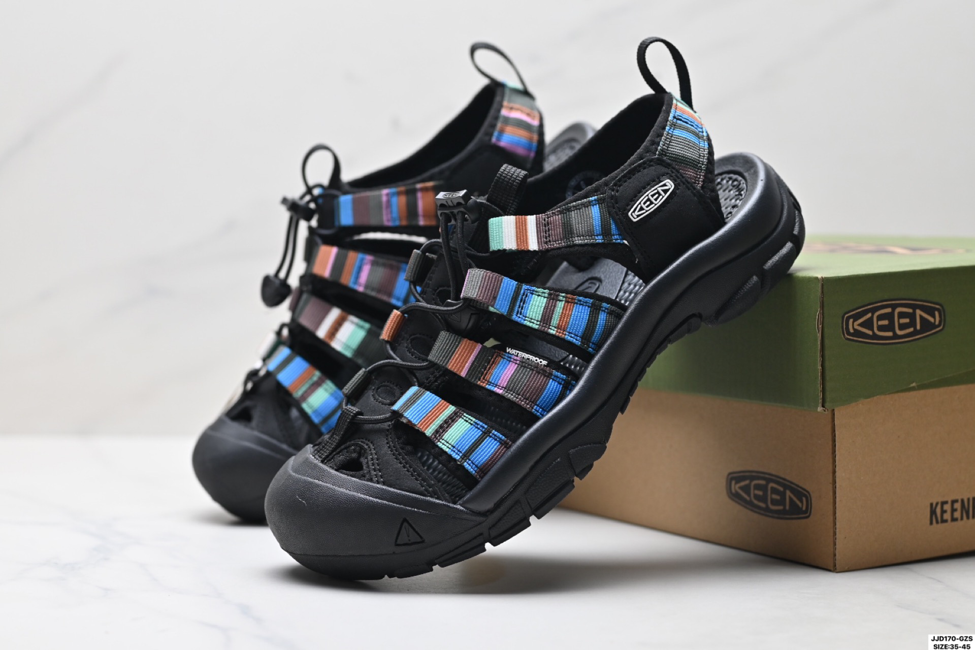 140 KEEN科恩 Newport H2 户外休闲低帮运动凉鞋 防滑透气耐磨 溯溪鞋 1022258