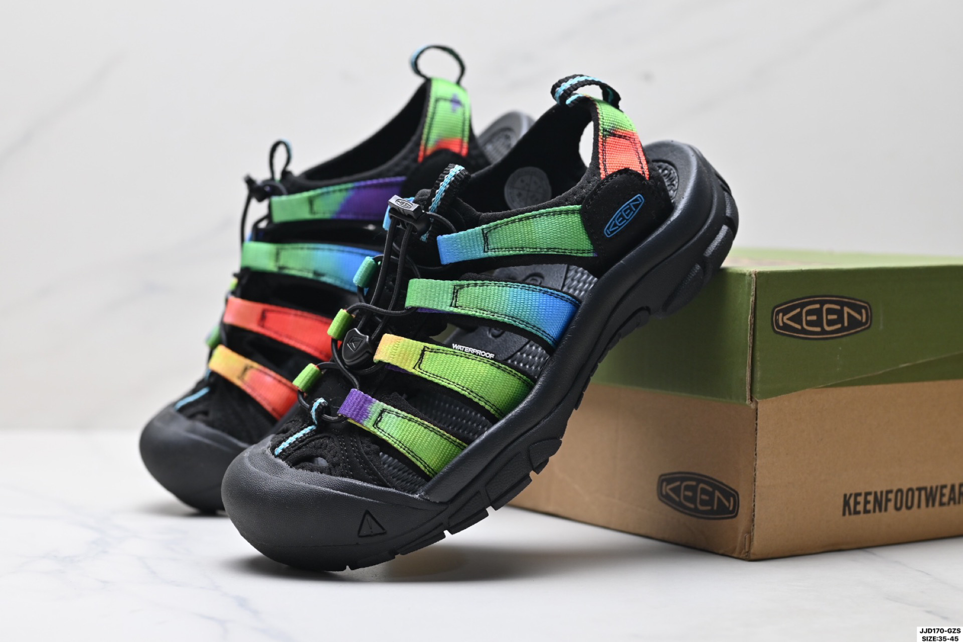 140 KEEN科恩 Newport H2 户外休闲低帮运动凉鞋 防滑透气耐磨 溯溪鞋 1022258