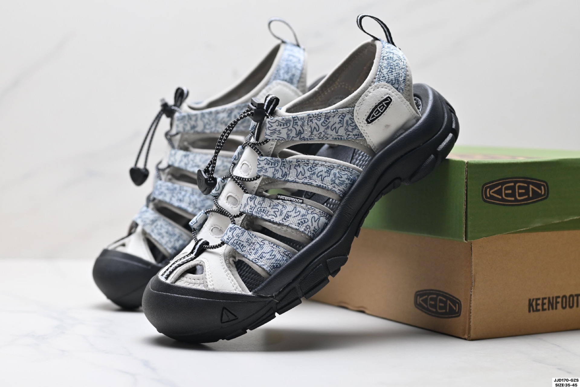 140 KEEN科恩 Newport H2 户外休闲低帮运动凉鞋 防滑透气耐磨 溯溪鞋 1022258