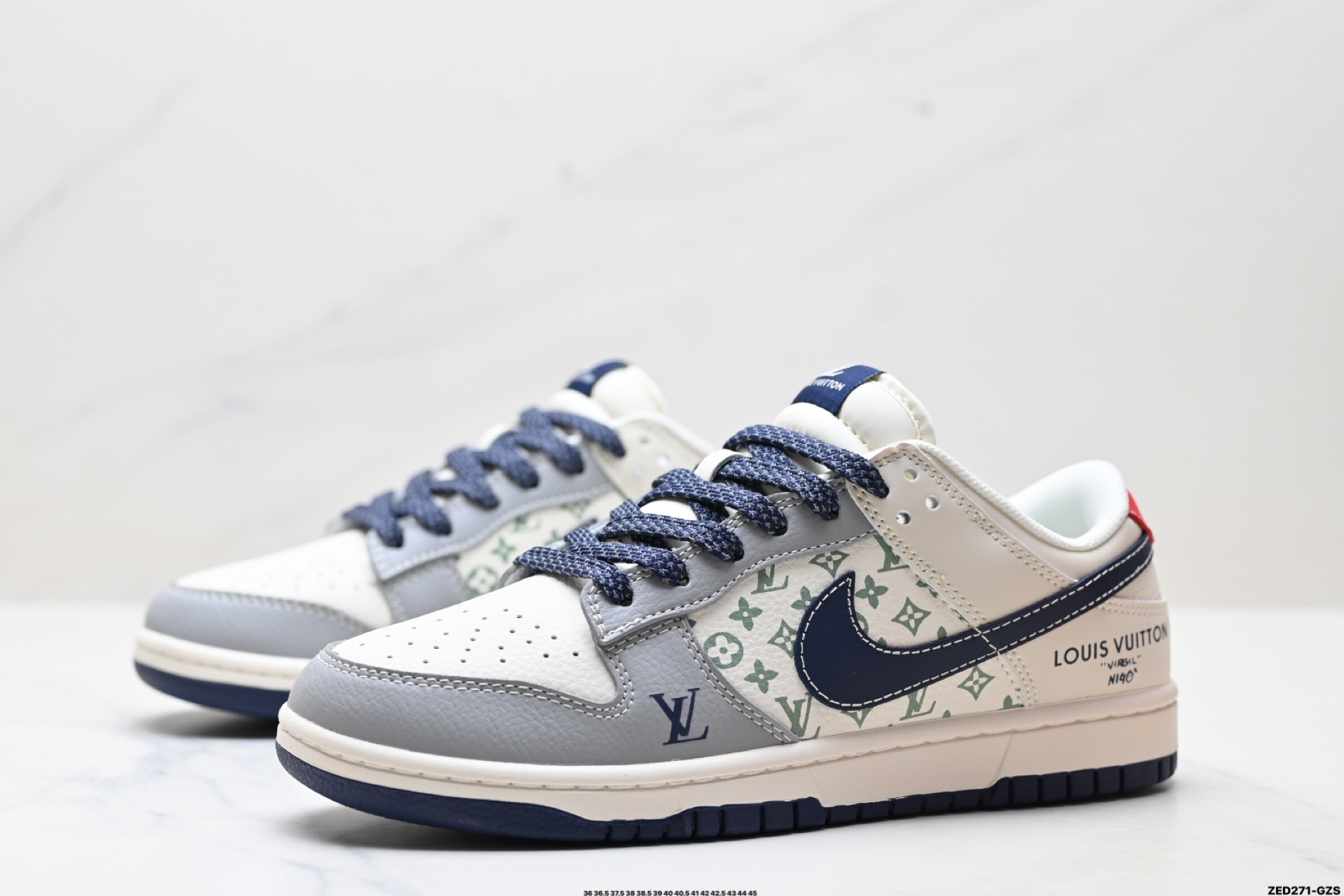 270 Nike Dunk Low Retro ‘DIY高端定制’耐克 低帮休闲运动板鞋 XX3168-161