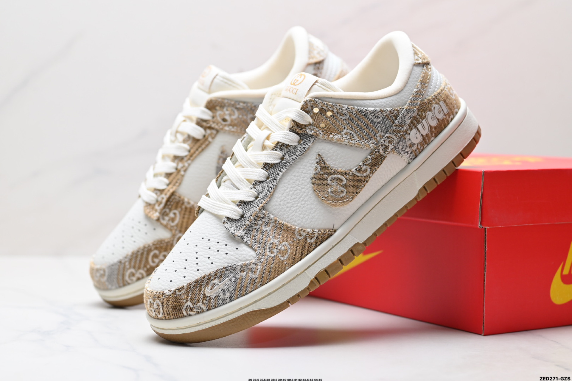 270 Nike Dunk Low Retro ‘DIY高端定制’耐克 低帮休闲运动板鞋 SC9207-421