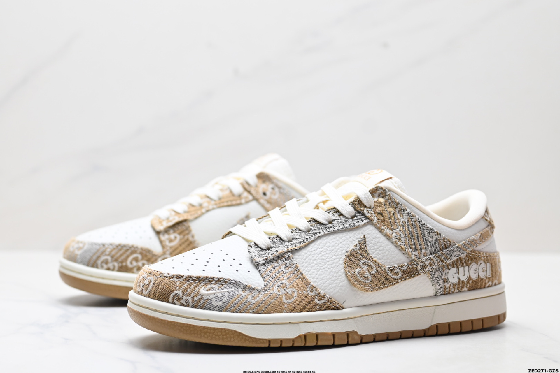 270 Nike Dunk Low Retro ‘DIY高端定制’耐克 低帮休闲运动板鞋 SC9207-421