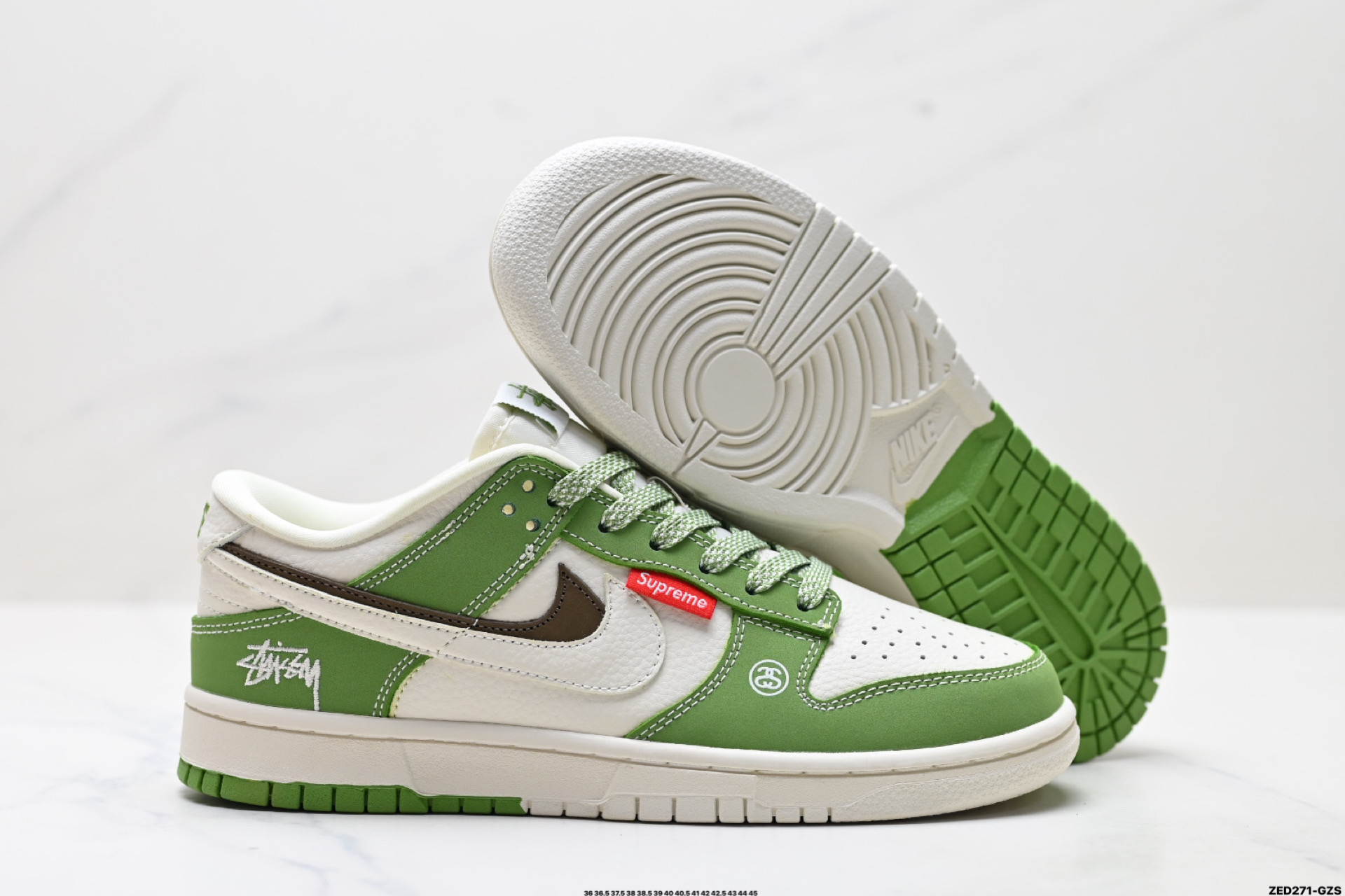 270 Nike Dunk Low Retro ‘DIY高端定制’耐克 低帮休闲运动板鞋 LW1818-120