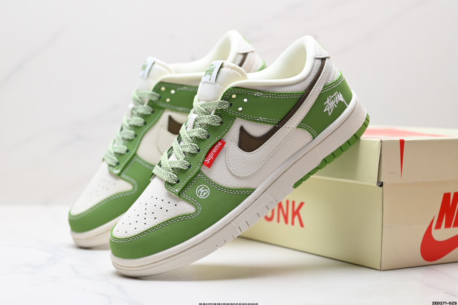 270 Nike Dunk Low Retro ‘DIY高端定制’耐克 低帮休闲运动板鞋 LW1818-120