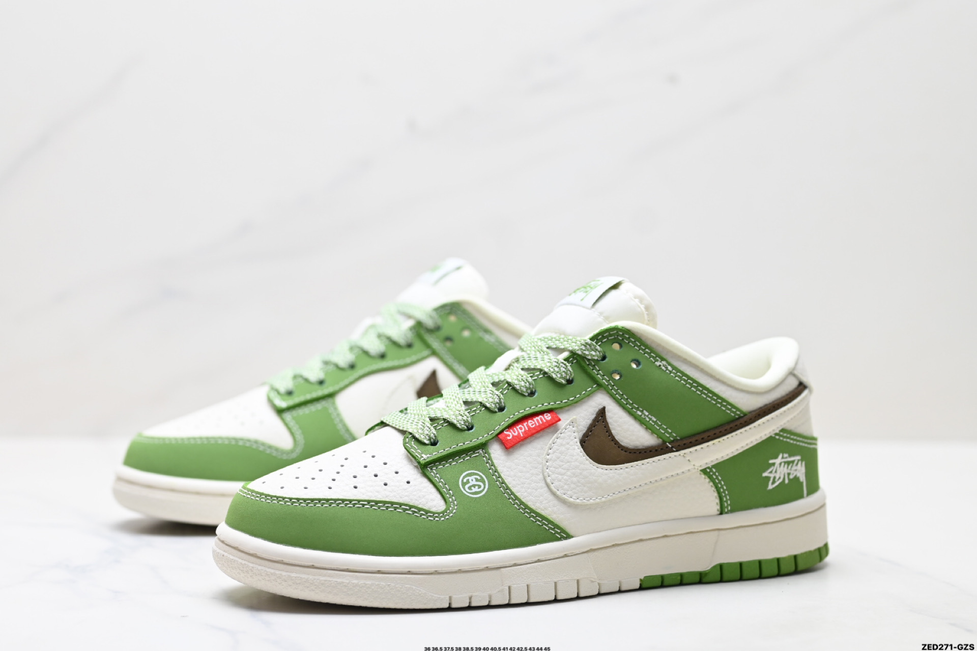 270 Nike Dunk Low Retro ‘DIY高端定制’耐克 低帮休闲运动板鞋 LW1818-120