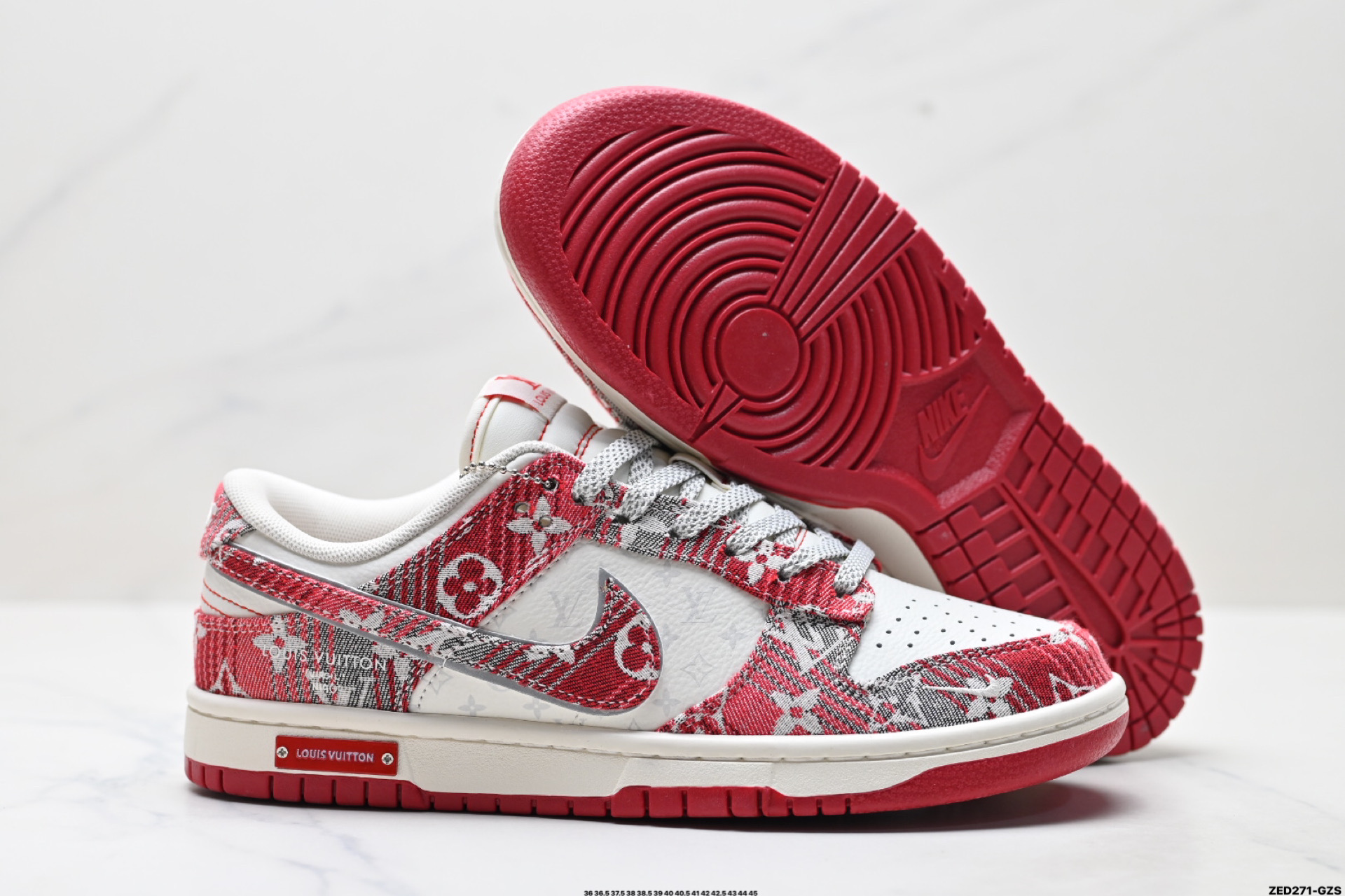 270 Nike Dunk Low Retro ‘DIY高端定制’耐克 低帮休闲运动板鞋 SC9772-809