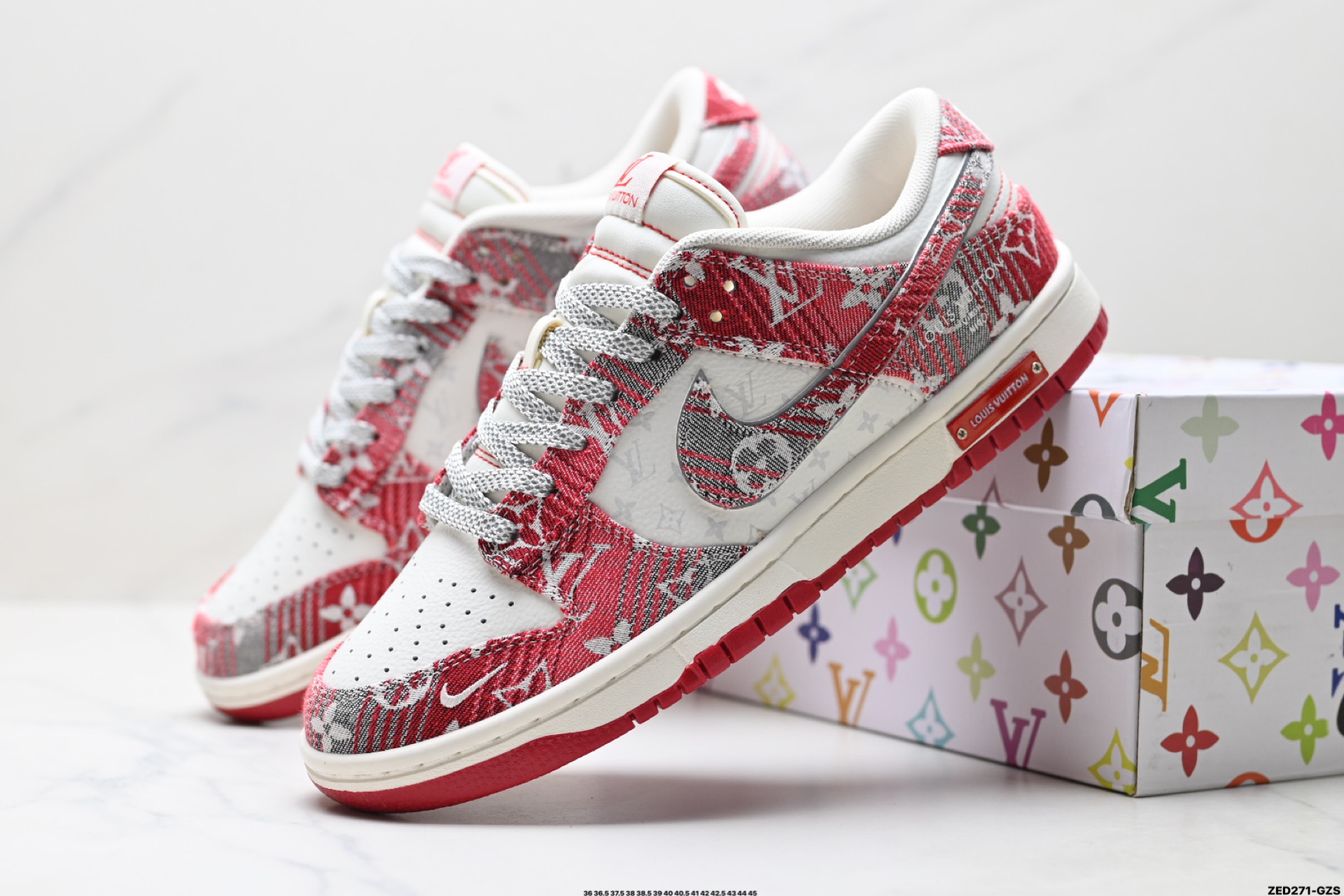 270 Nike Dunk Low Retro ‘DIY高端定制’耐克 低帮休闲运动板鞋 SC9772-809