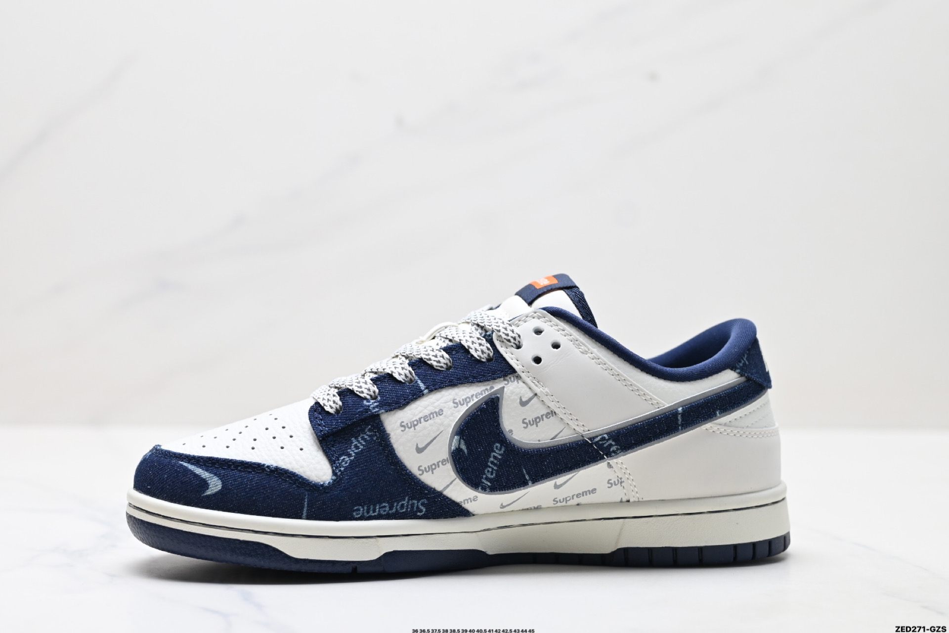 270 Nike Dunk Low Retro ‘DIY高端定制’耐克 低帮休闲运动板鞋 SC9207-415