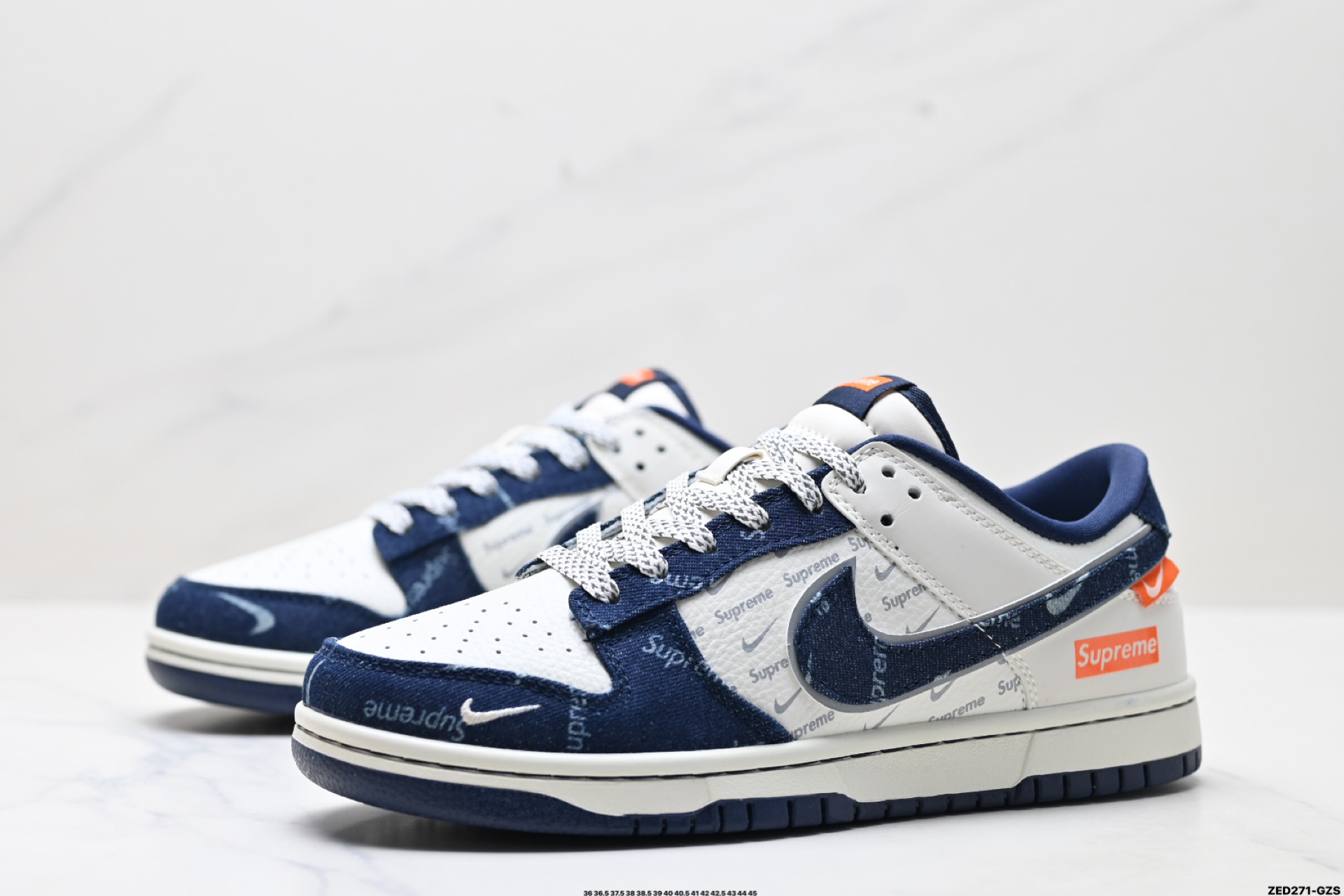 270 Nike Dunk Low Retro ‘DIY高端定制’耐克 低帮休闲运动板鞋 SC9207-415