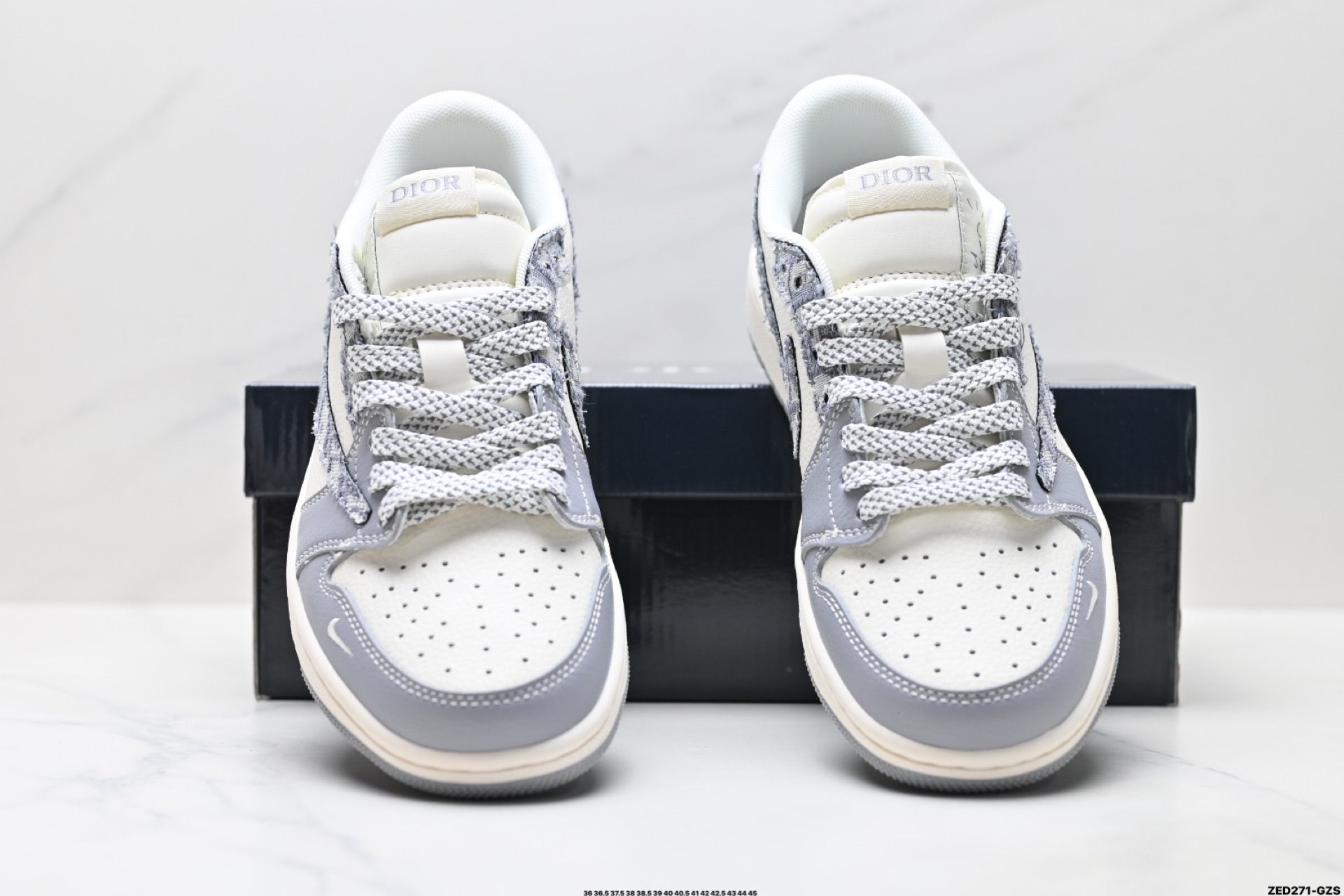 270 Nike Air Jordan 1 x Travis Scott AJ1倒勾 乔一倒钩 ‘DIY’定制 耐克 低帮文化篮球鞋 XS7089-612