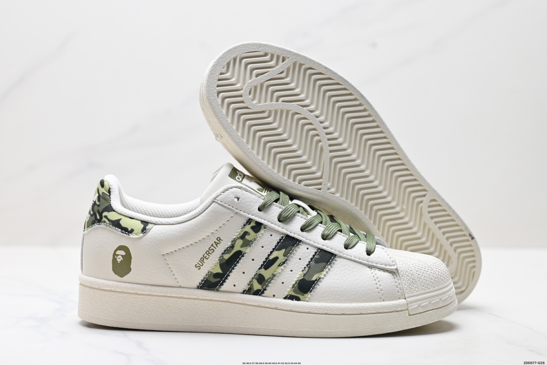 240 Adidas Originals Superstar 阿迪达斯 三叶草 贝壳头’DIY’系列低帮经典百搭休闲运动板鞋 SD6821