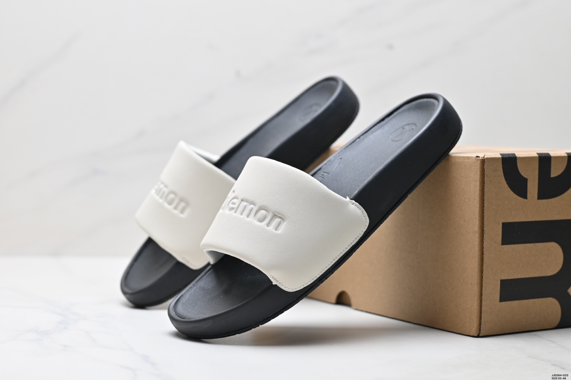 140 2025新款lulu一字拖鞋男女同款家居户外穿厚底增高休闲百搭凉拖鞋