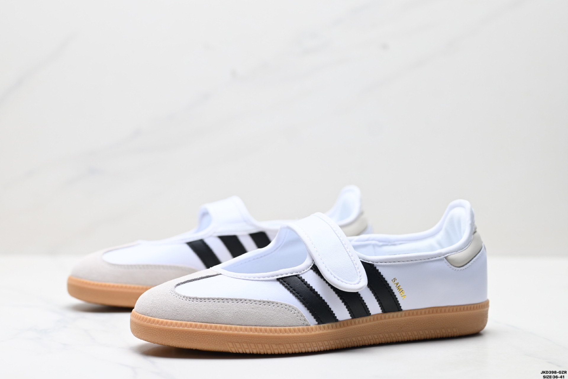 170 Adidas Samba Jane 阿迪达斯 玛丽珍款 板鞋懒人一脚蹬运动鞋 JR1402