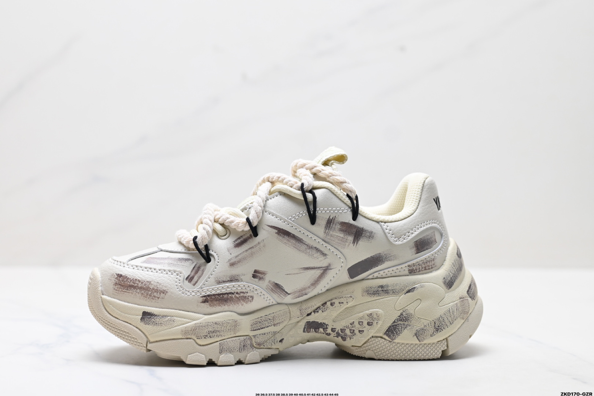 280 MLB Chunky Liner PU ‘DIY定制’ 简约时尚 百搭 包裹性保暖防滑防水减震 低帮 板鞋 3ASXCA12N