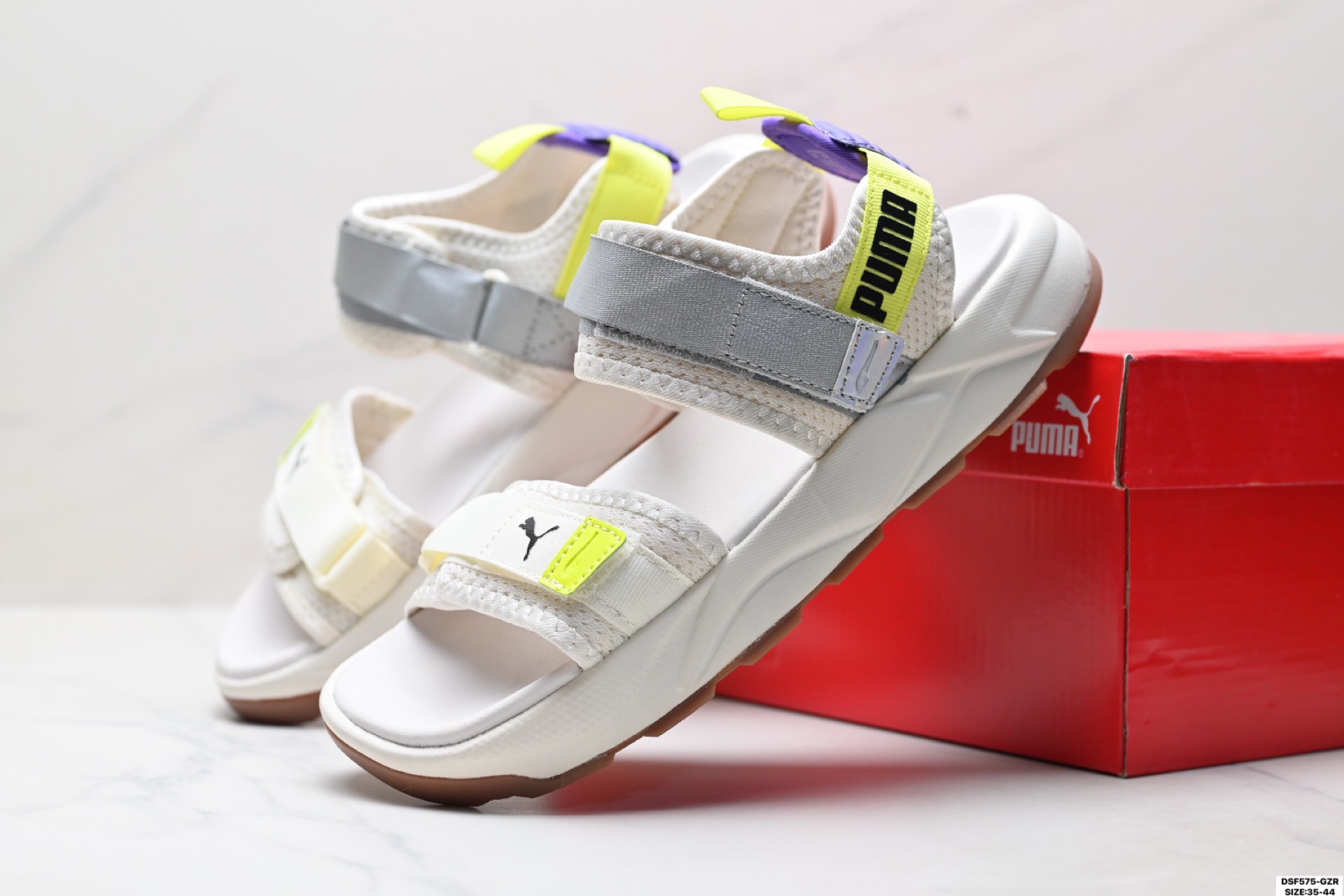 105 Puma RS-Sandal Iri 彪马 百搭潮流休闲运动魔术贴沙滩凉鞋 368762-01