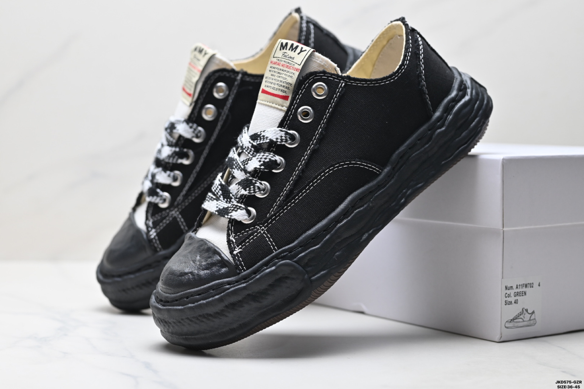 Maison Mihara Yasuhiro Hank Zapatillas Deportivas de Lona para Hombre y Mujer 5 i1751128072251 5861 0 7