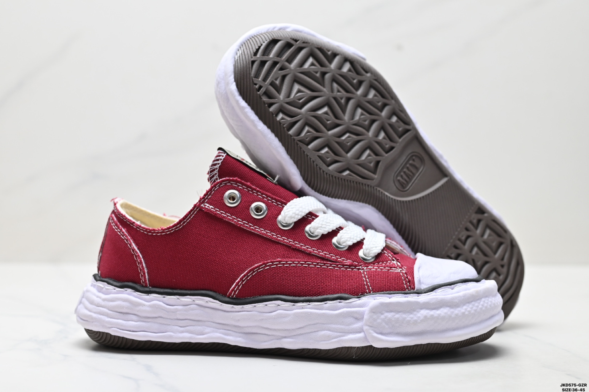 Maison Mihara Yasuhiro Hank Zapatillas Deportivas Bajas - MMY Lona 6 i1751128098101 1414 0 4