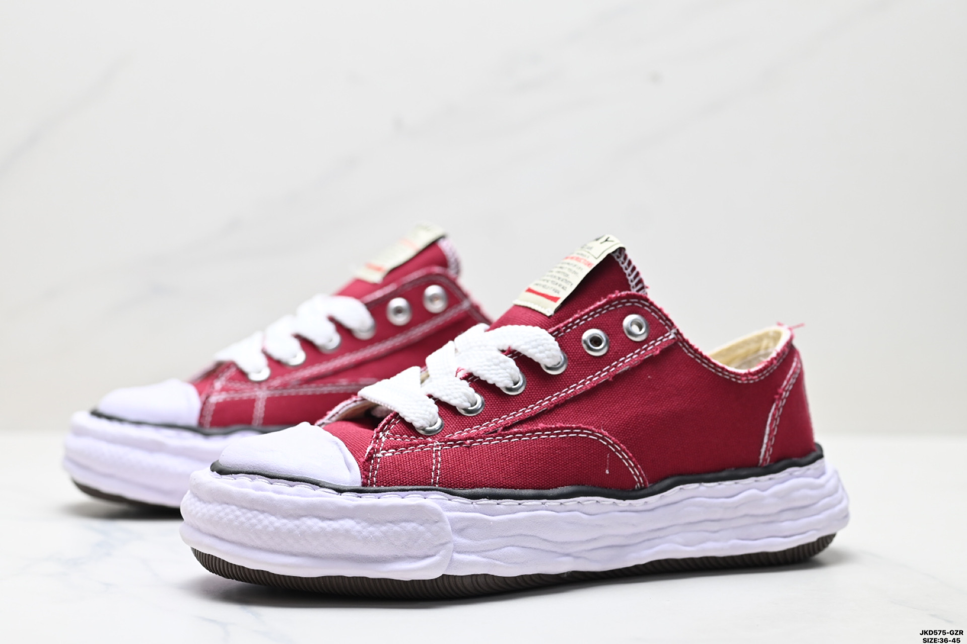 Maison Mihara Yasuhiro Hank Zapatillas Deportivas Bajas - MMY Lona 5 i1751128098101 5495 0 3
