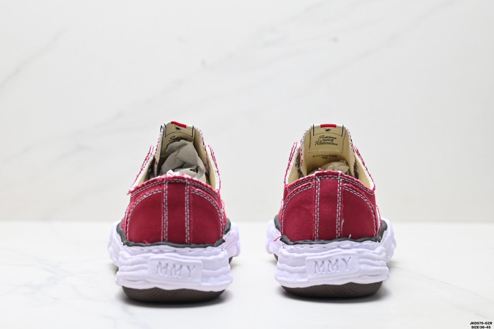 Maison Mihara Yasuhiro Hank Zapatillas Deportivas Bajas - MMY Lona 7 i1751128098913 5420 0 5