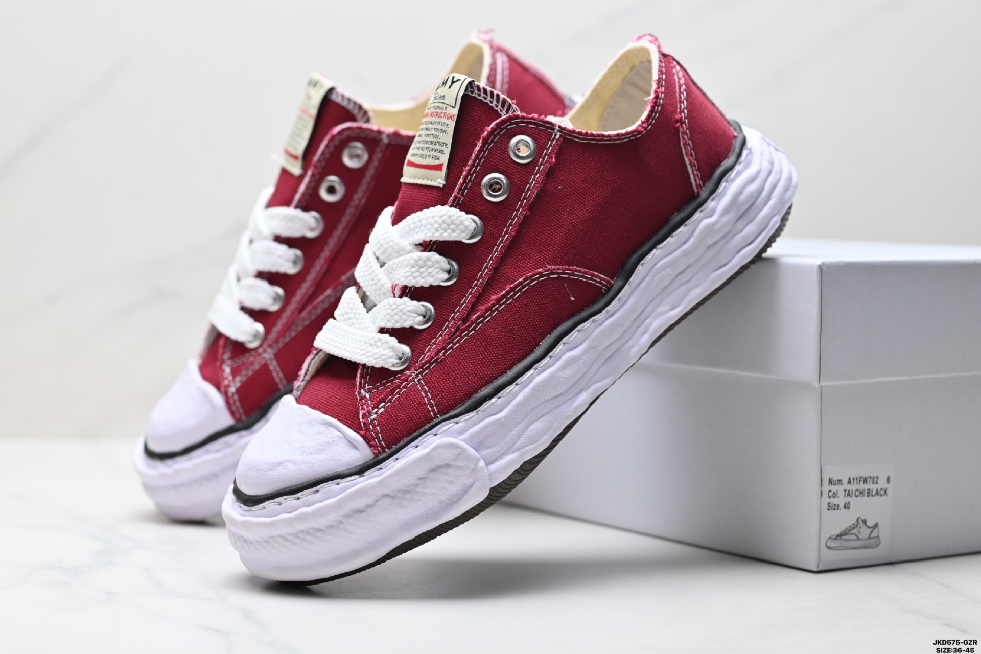 Maison Mihara Yasuhiro Hank Zapatillas Deportivas de Lona para Hombre y Mujer 6 i1751128098914 2862 0 7