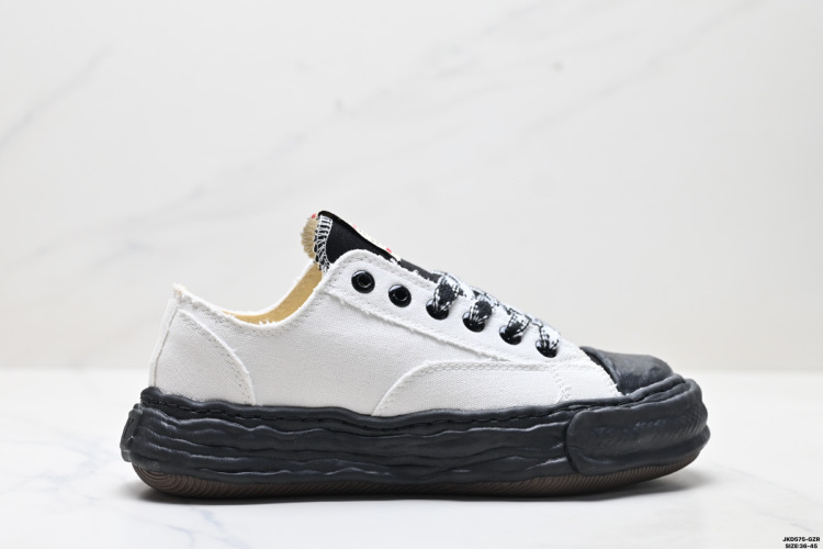 Maison Mihara Yasuhiro Hank Canvas Low-Top Sneakers Fashionable Casual Shoes 1 Maison Mihara Yasuhiro Hank Canvas Low-Top Sneakers Fashionable Casual Shoes