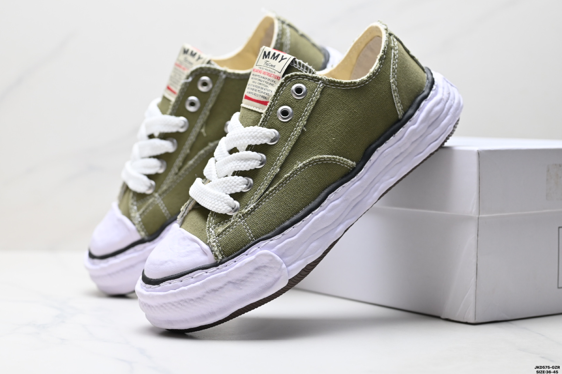 Maison Mihara Yasuhiro Hank Zapatillas Deportivas de Lona para Hombre y Mujer 4 i1751128158924 7971 0 2