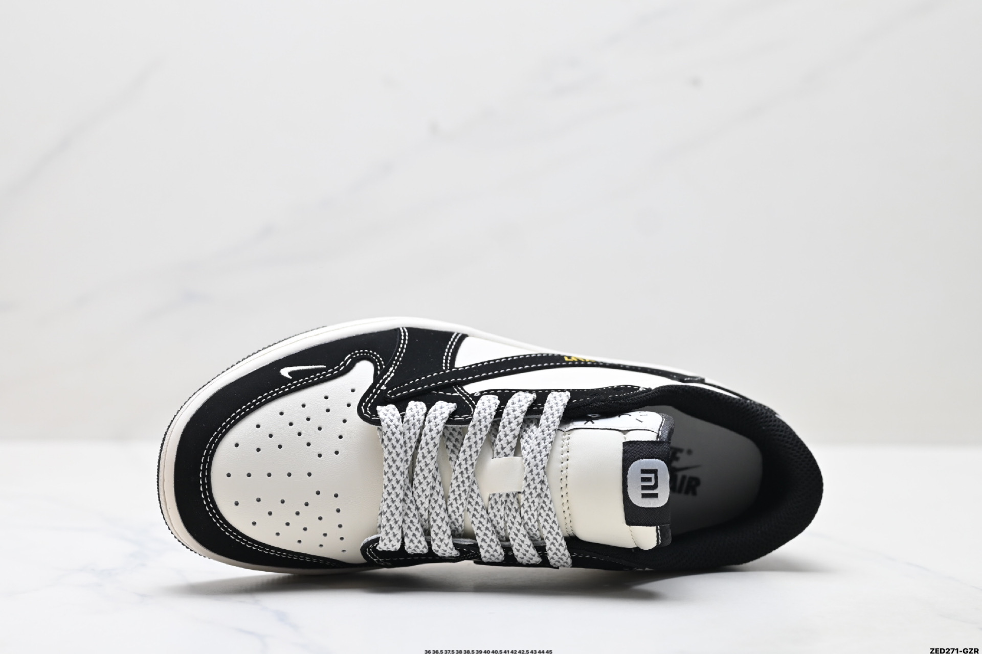 270 Nike Air Jordan 1 x Travis Scott AJ1倒勾 乔一倒钩 ‘DIY’定制 耐克 低帮文化篮球鞋 XX3168-189