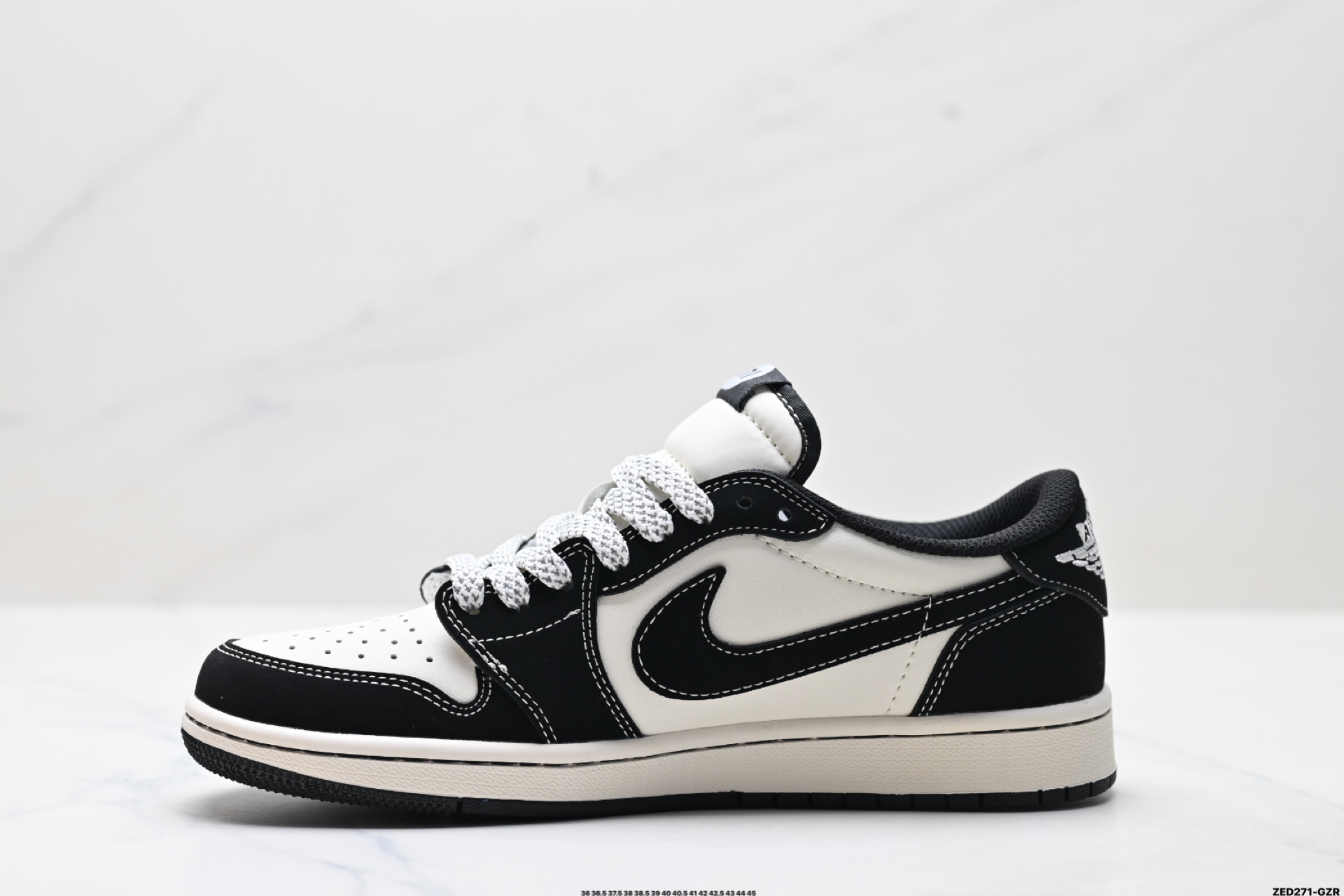 270 Nike Air Jordan 1 x Travis Scott AJ1倒勾 乔一倒钩 ‘DIY’定制 耐克 低帮文化篮球鞋 XX3168-189