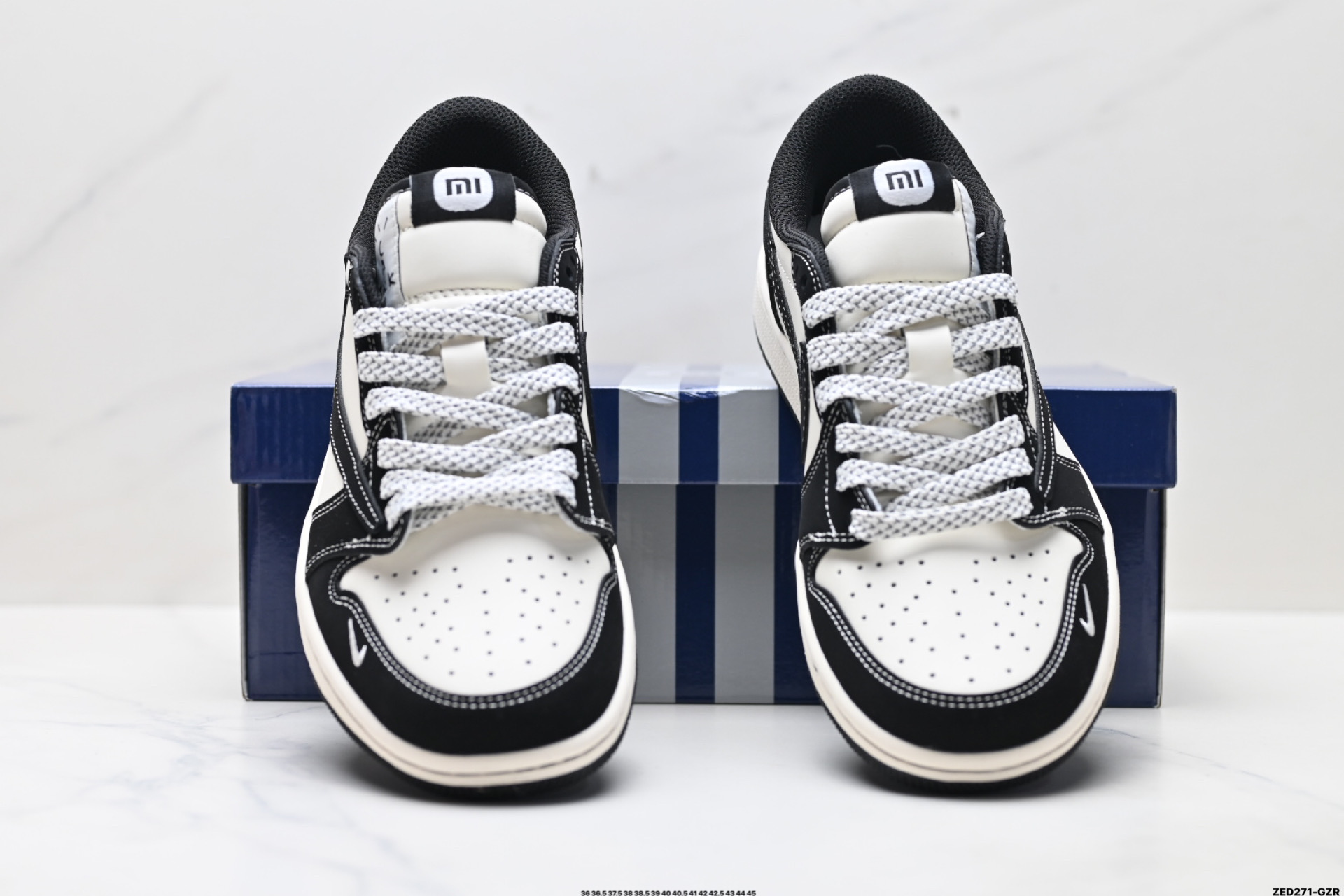 270 Nike Air Jordan 1 x Travis Scott AJ1倒勾 乔一倒钩 ‘DIY’定制 耐克 低帮文化篮球鞋 XX3168-189