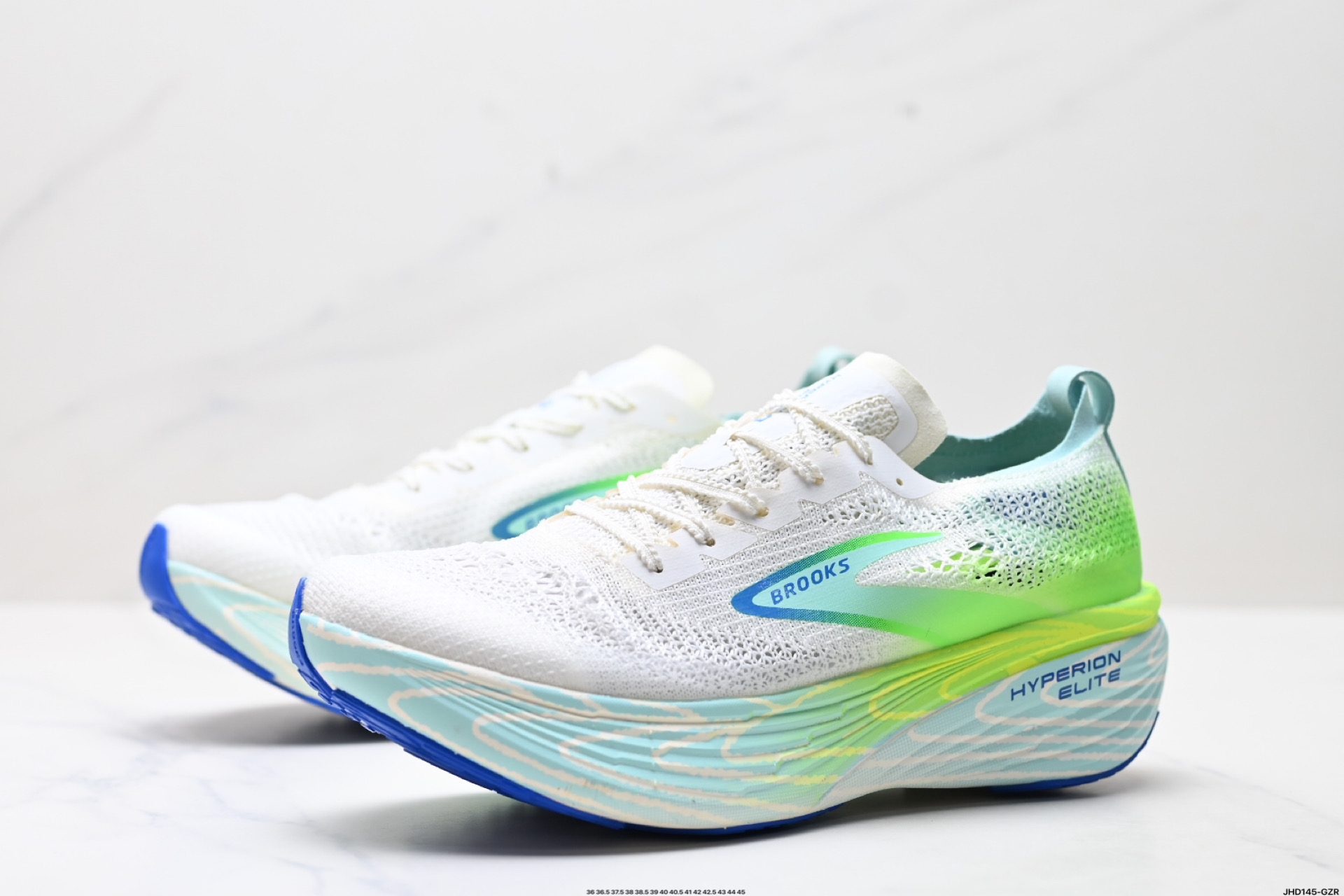 200 Brooks布鲁克斯 Hyperion Elite 4 PB 舒适百搭防滑耐磨 低帮 越野竞速跑步鞋 100053 1D 134