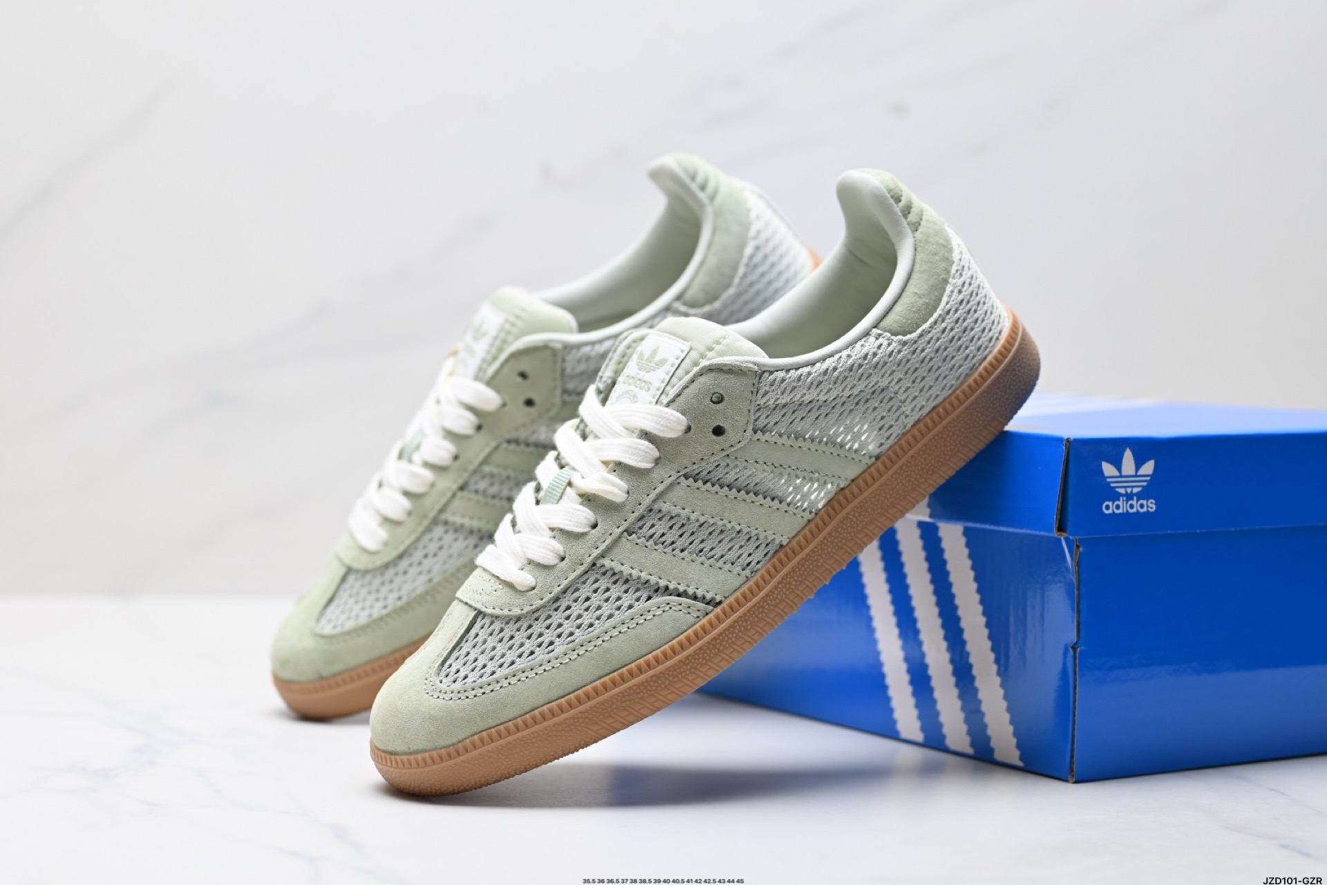 150 Adidas Originals Samba 桑巴舞系列阿迪达斯 三叶草 绅士德训足球风百搭低帮休闲运动板鞋 KK3529