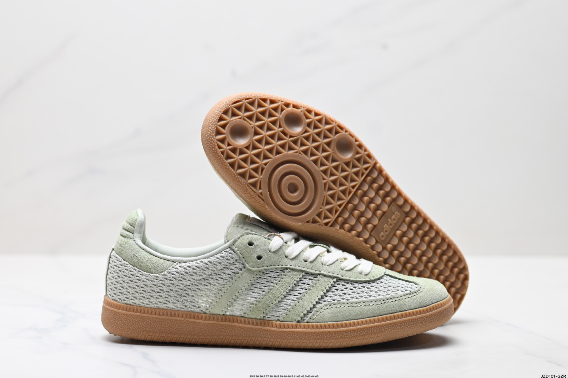 150 Adidas Originals Samba 桑巴舞系列阿迪达斯 三叶草 绅士德训足球风百搭低帮休闲运动板鞋 KK3529